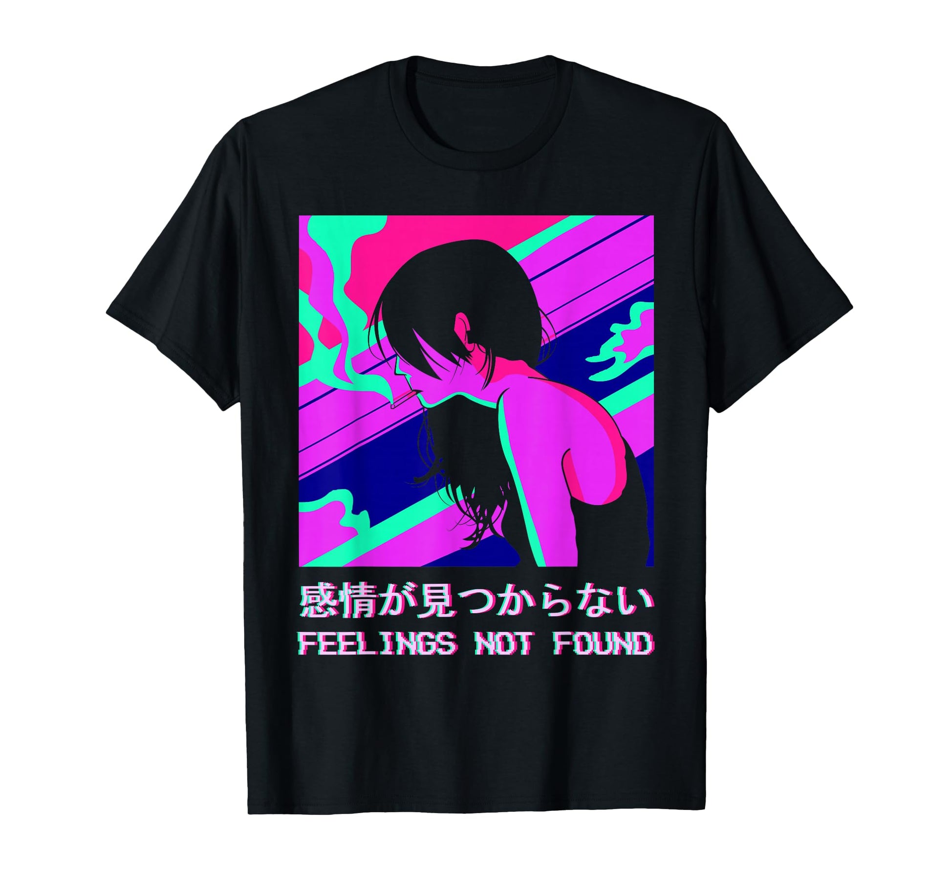 Feelings Not Found Lofi Anime T-Shirt - Minimalist Print for Adults - T-Shirt, Sweatshirt, Hoodie