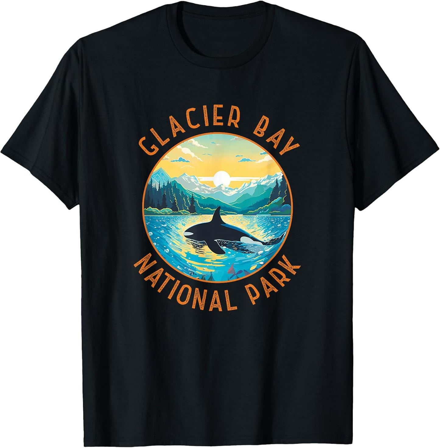 Glacier Bay National Park USA Merch - Adult & Kids T-Shirts, Sweatshirts & Hoodies apparel design preview 1