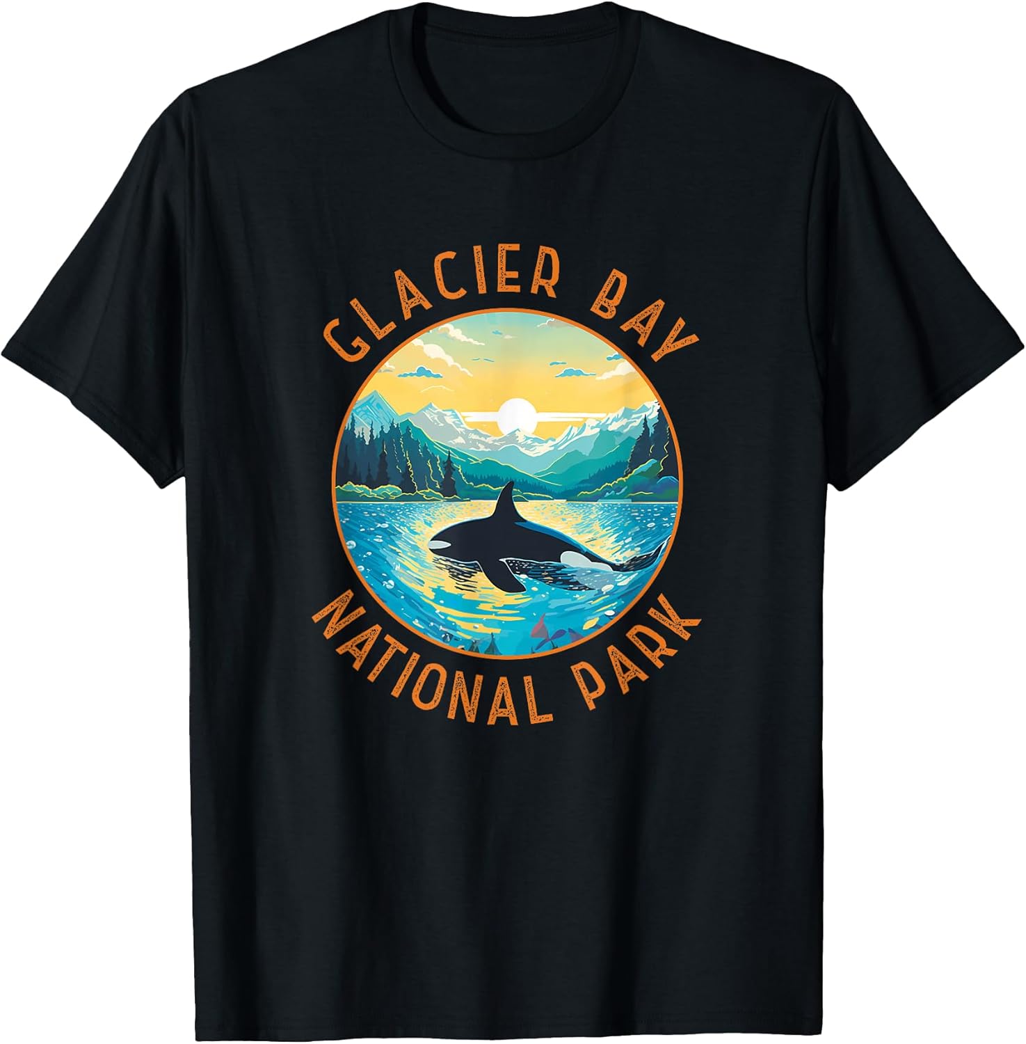 Glacier Bay National Park USA Merch - Adult & Kids T-Shirts, Sweatshirts & Hoodies apparel design preview 1