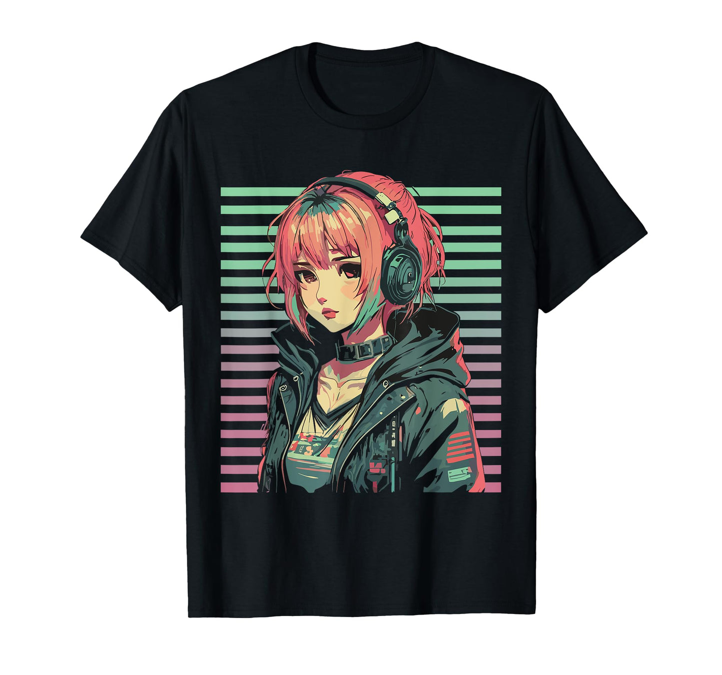 Aesthetic Japanese Vaporwave Anime Gamer T-Shirt - Trendy Graphic Unisex - T-Shirt, Sweatshirt, Hoodie