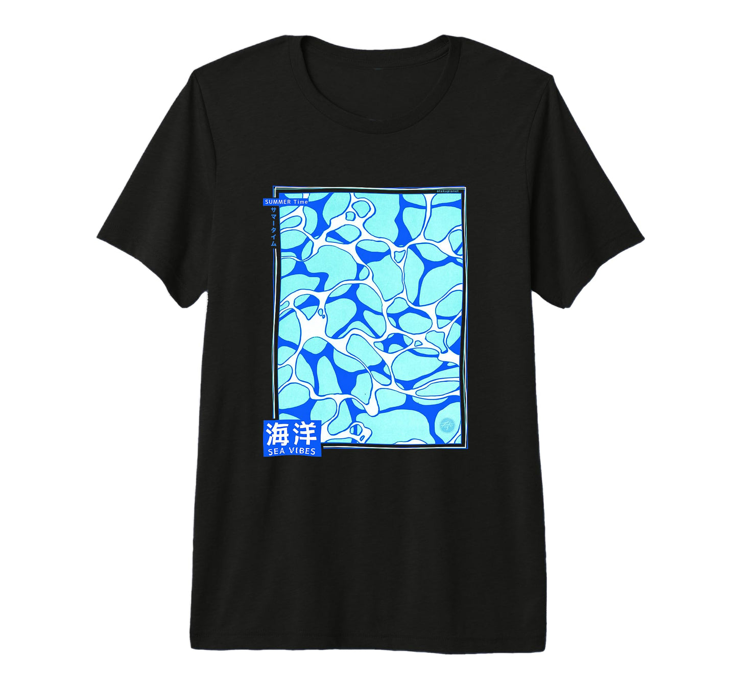 Japanese Anime Sea 90S Vaporwave Vibes T-Shirt - Novelty Apparel Men Women - T-Shirt, Sweatshirt, Hoodie