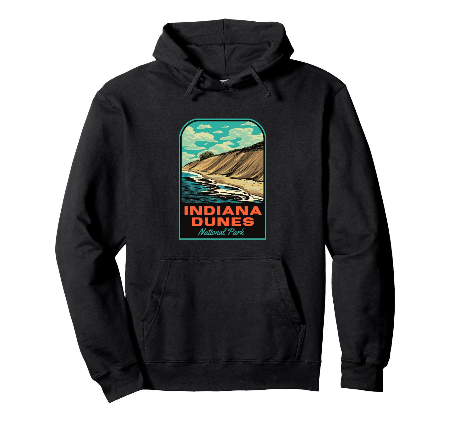 Indiana Dunes National Park Hoodie - Aesthetic Graphic Men Women - T-Shirt, Sweatshirt, Hoodie