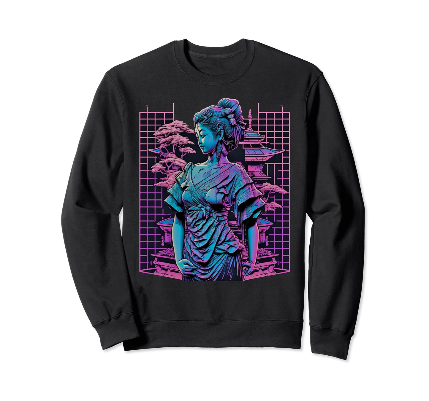 Japan Aesthetic Vaporwave Futurism Sweatshirt - Streetwear Style Unisex - T-Shirt, Sweatshirt, Hoodie