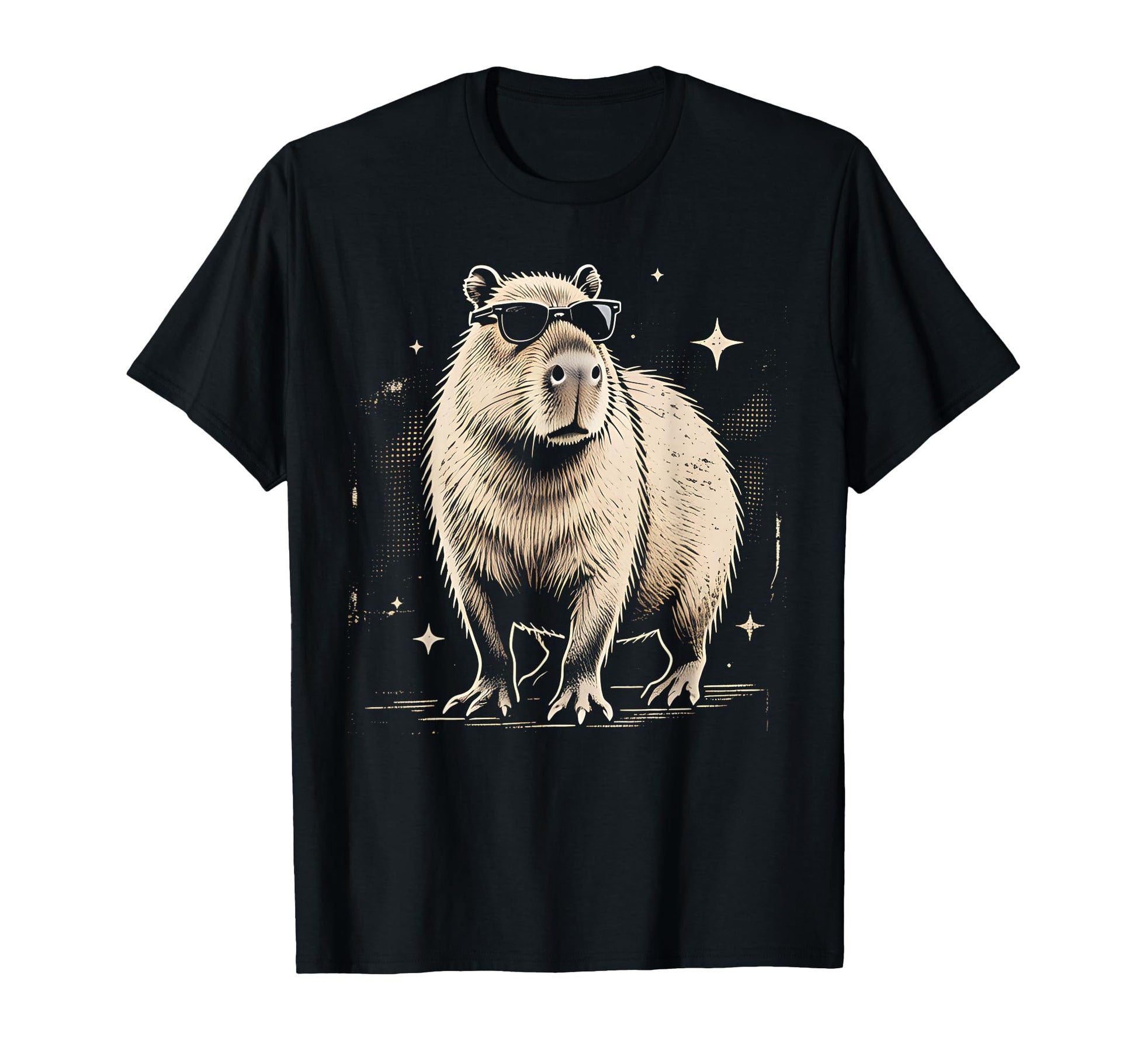Y2K Capybara Sunglasses 90S 2000S T-Shirt - Trendy Graphic for Adults - T-Shirt, Sweatshirt, Hoodie