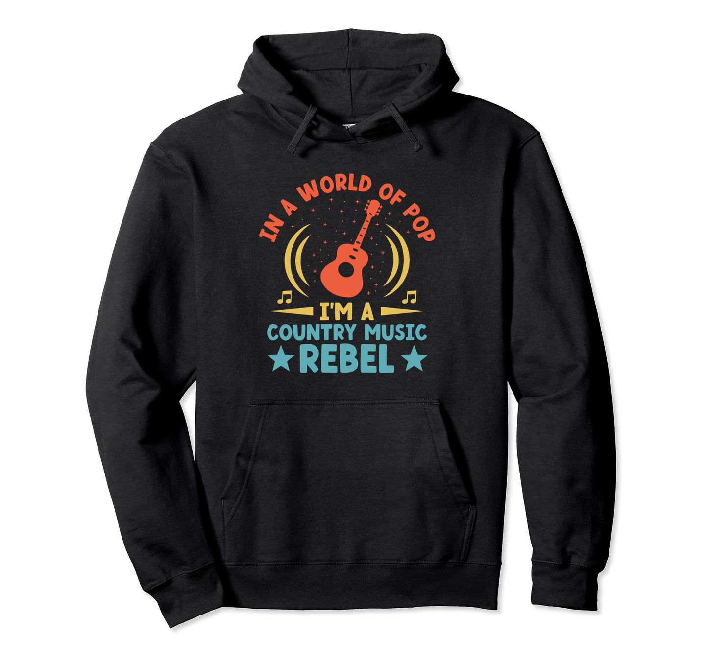 County Music Music Lover Western Country Hoodie - Minimalist Print Unisex - T-Shirt, Sweatshirt, Hoodie