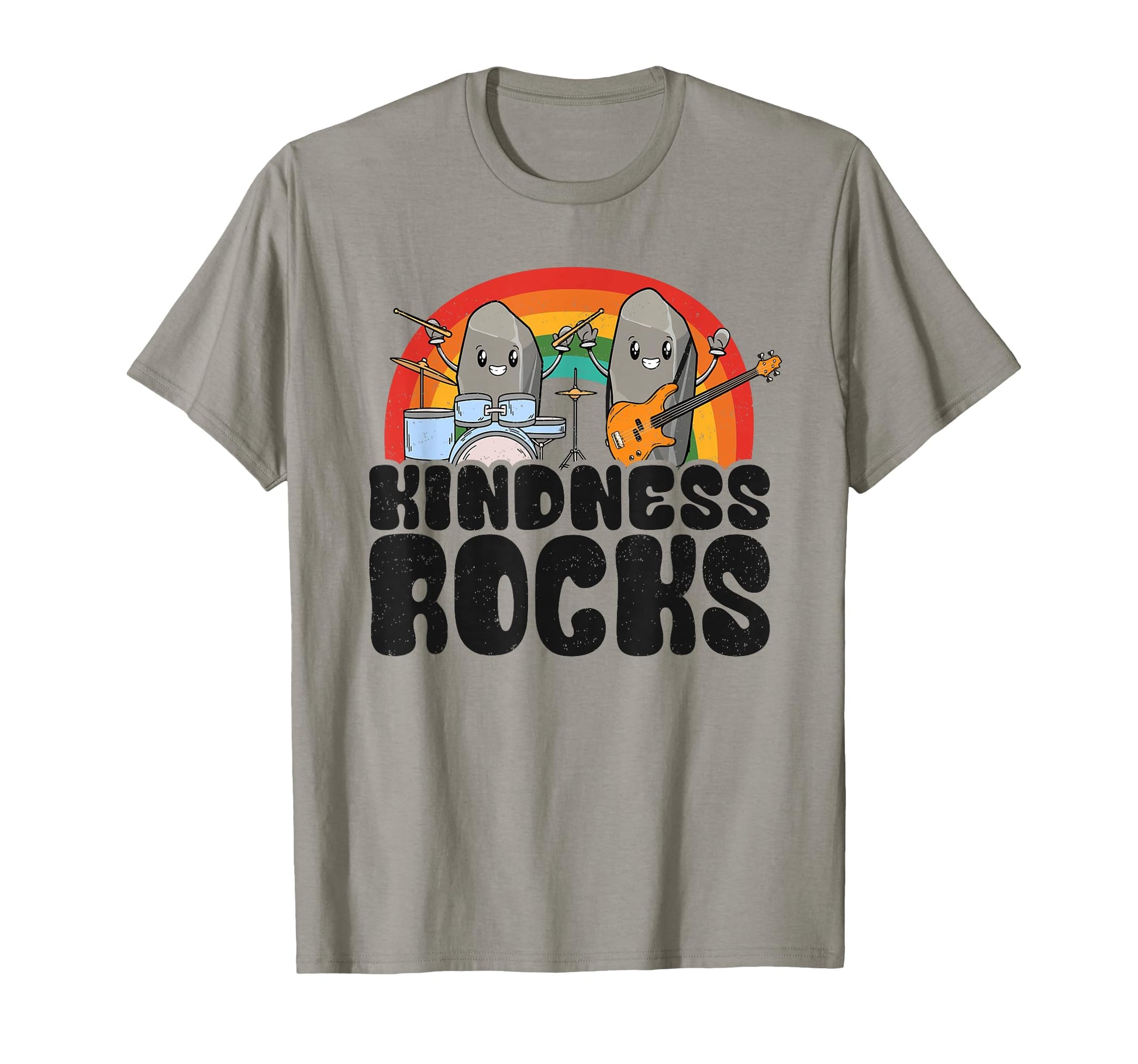 Anti Bullying Rainbow Music Teacher T-Shirt - Novelty Apparel for Adults - T-Shirt, Sweatshirt, Hoodie