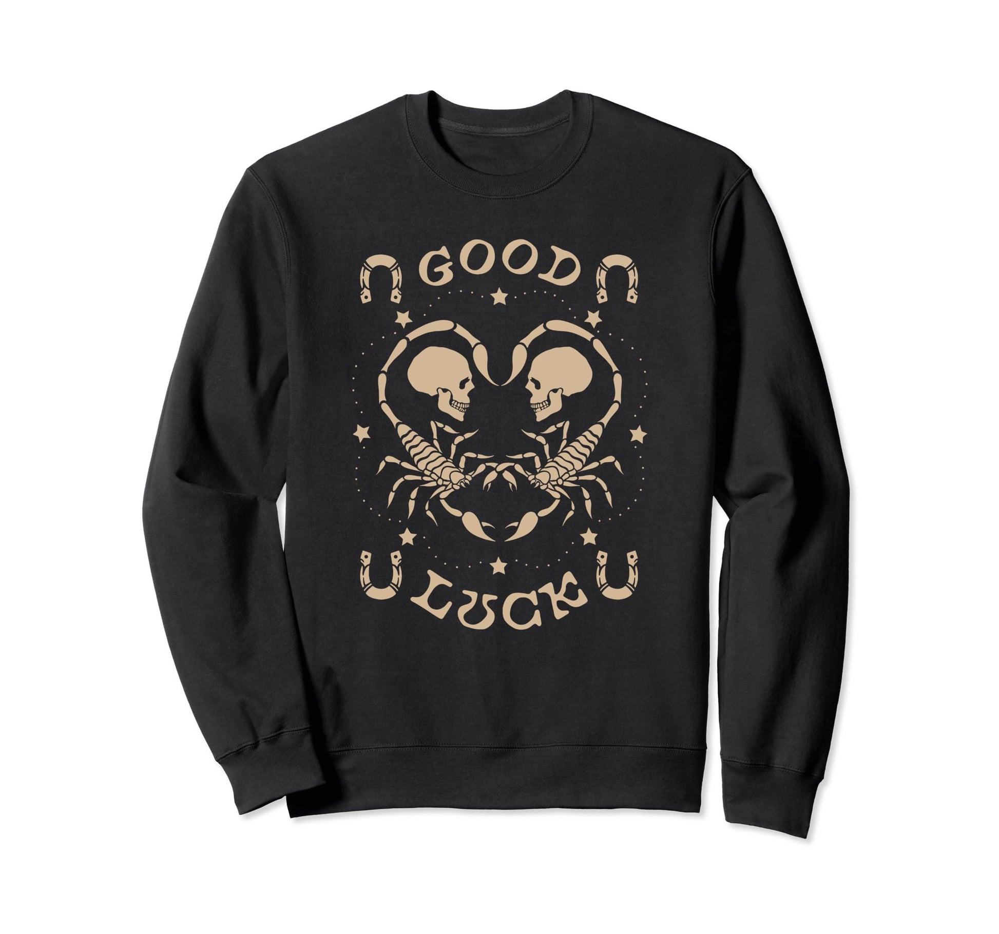 Good Luck Western Sweatshirt - Aesthetic Graphic for Adults - T-Shirt, Sweatshirt, Hoodie
