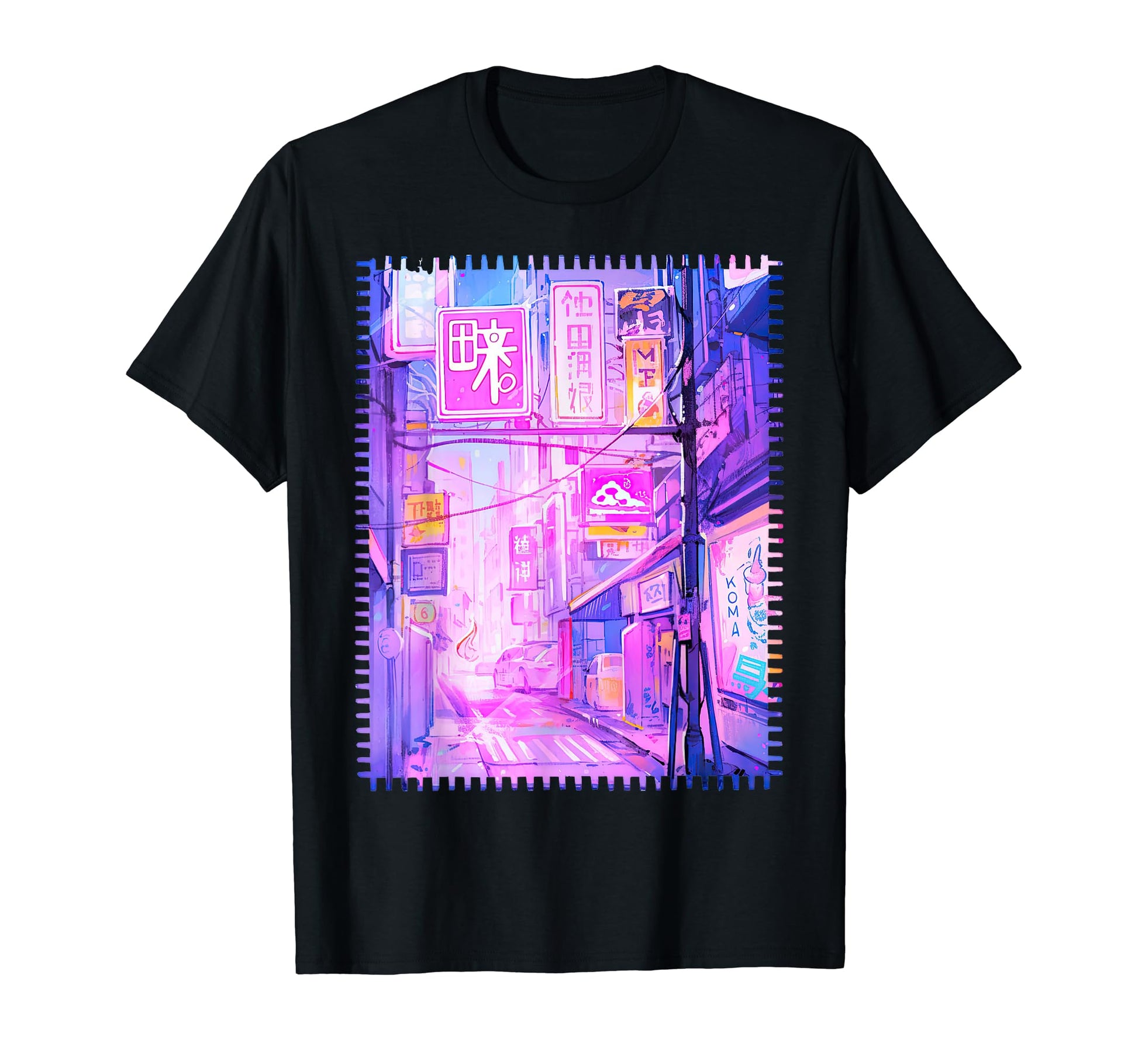 Japan City Pop Anime Vaporwave Kawaii T-Shirt - Unique Graphic Men Women - T-Shirt, Sweatshirt, Hoodie