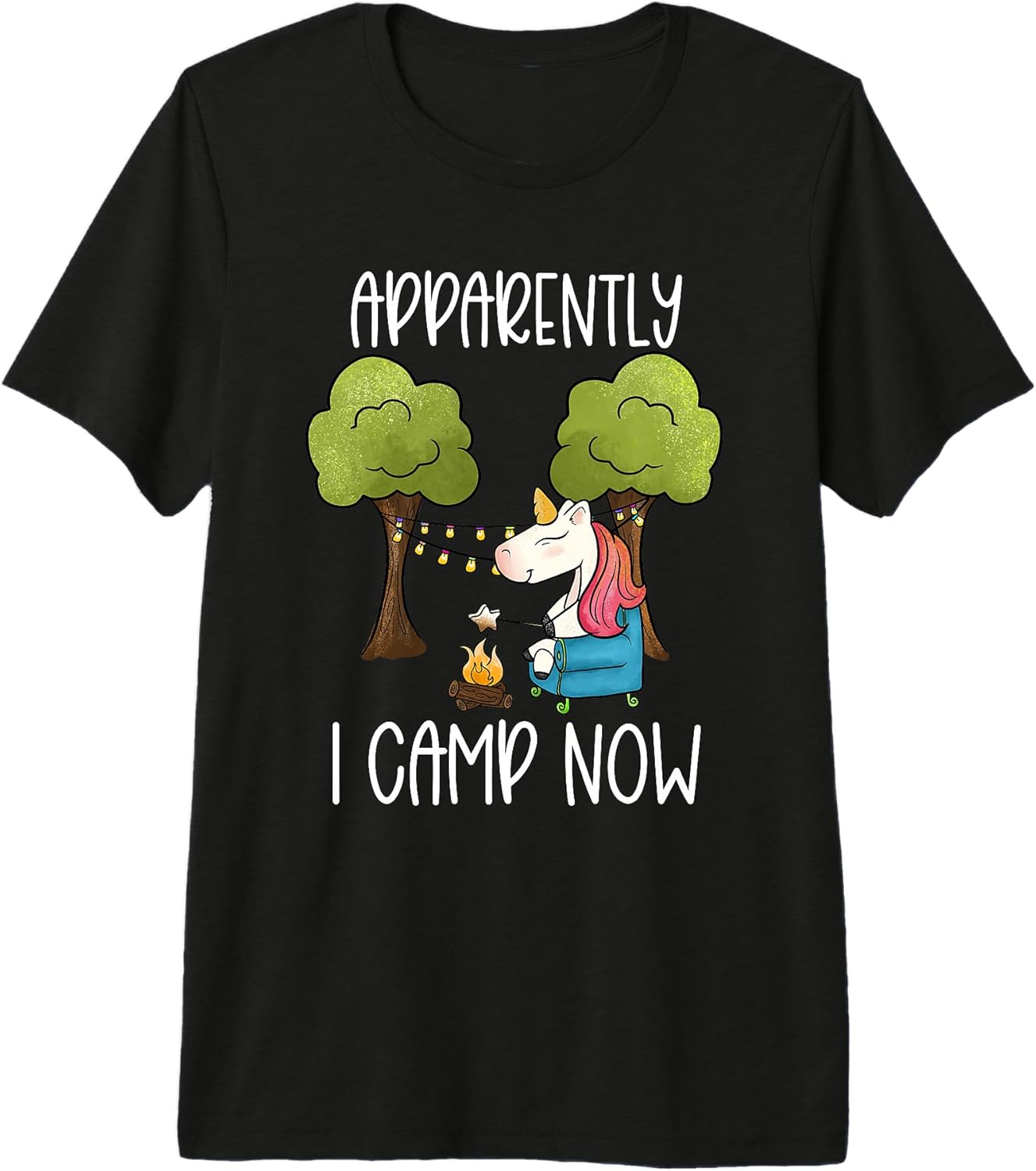 Camping Gear For Girls - Adult & Kids T-Shirts, Sweatshirts & Hoodies apparel design preview 1
