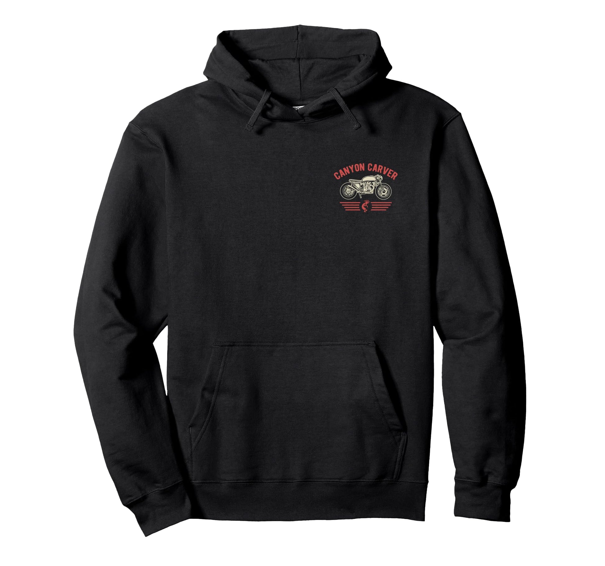Canyon Carver Motorcycle Hoodie - Novelty Apparel for Adults - T-Shirt, Sweatshirt, Hoodie