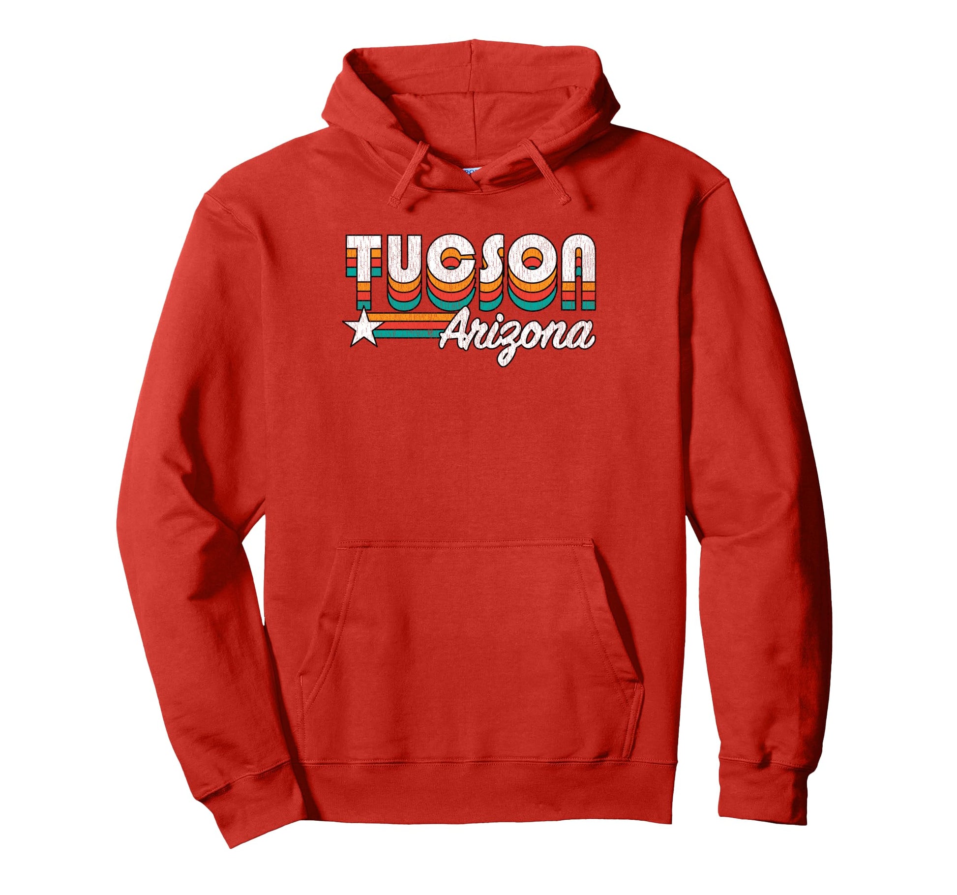 Tucson Az Rainbow Colors Hoodie - Fun Novelty Design Unisex - T-Shirt, Sweatshirt, Hoodie