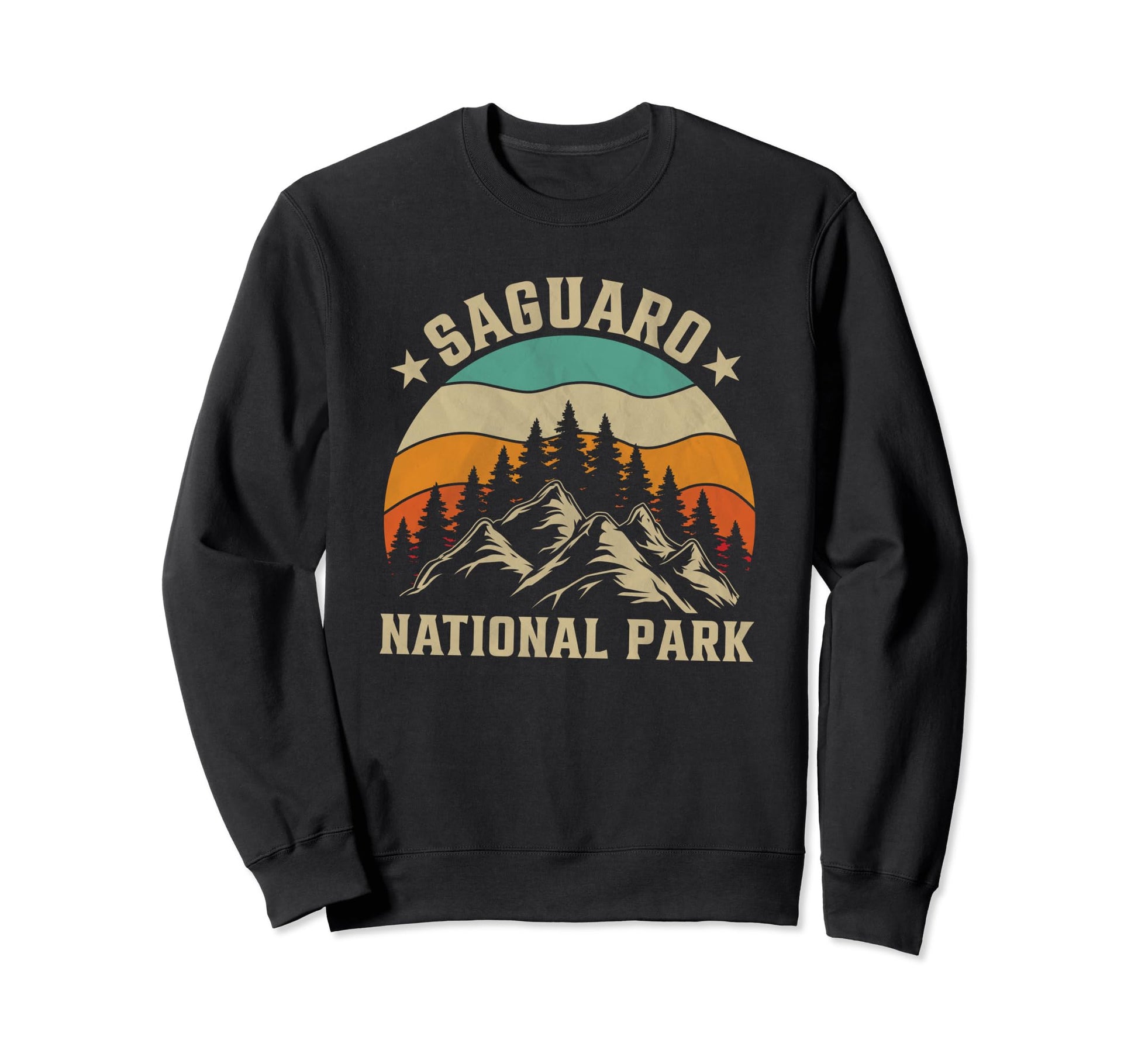 Saguaro National Park Sweatshirt - Graphic Print Unisex - T-Shirt, Sweatshirt, Hoodie