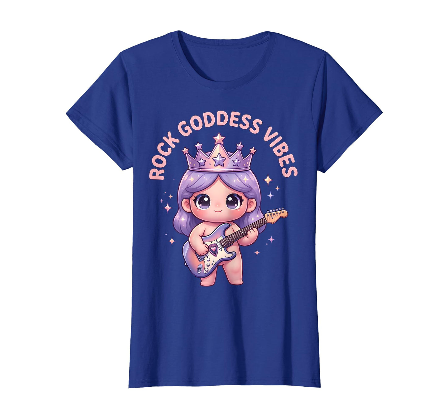 Rock Goddess Vibes Womens Rock Music T-Shirt - Fun Novelty Design Men Women - T-Shirt, Sweatshirt, Hoodie