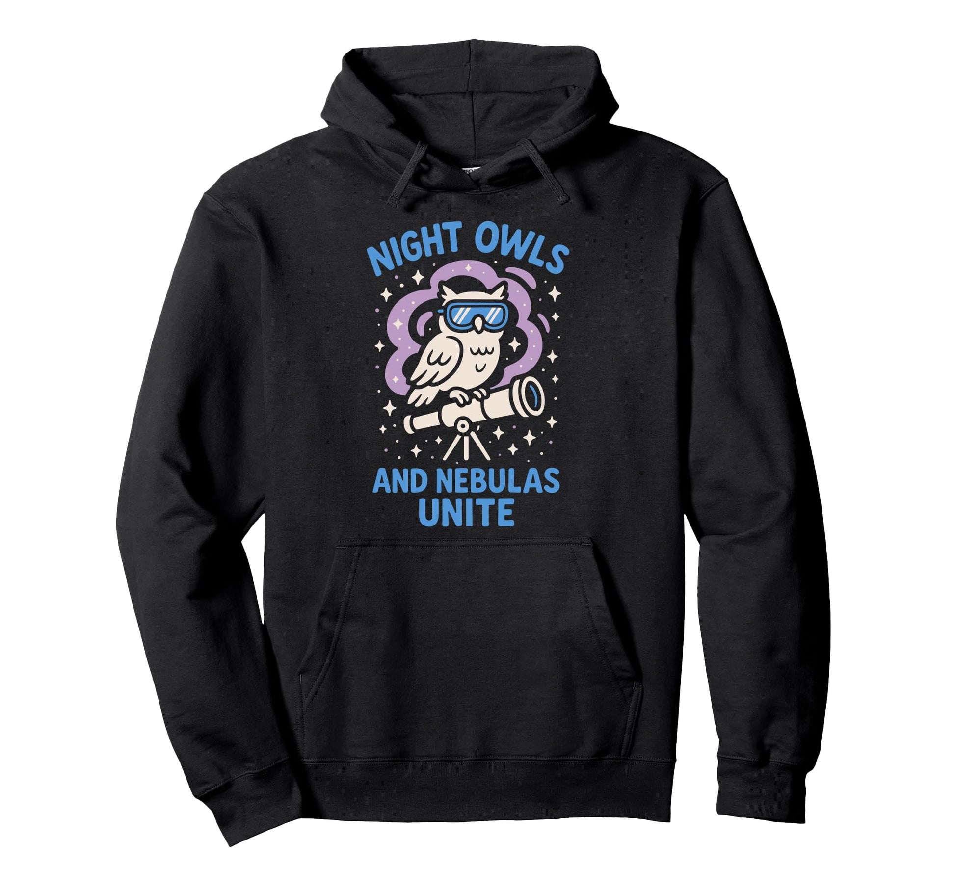 Astronomy Vaporwave Space Stargazing Hoodie - Custom Art Print for Adults - T-Shirt, Sweatshirt, Hoodie