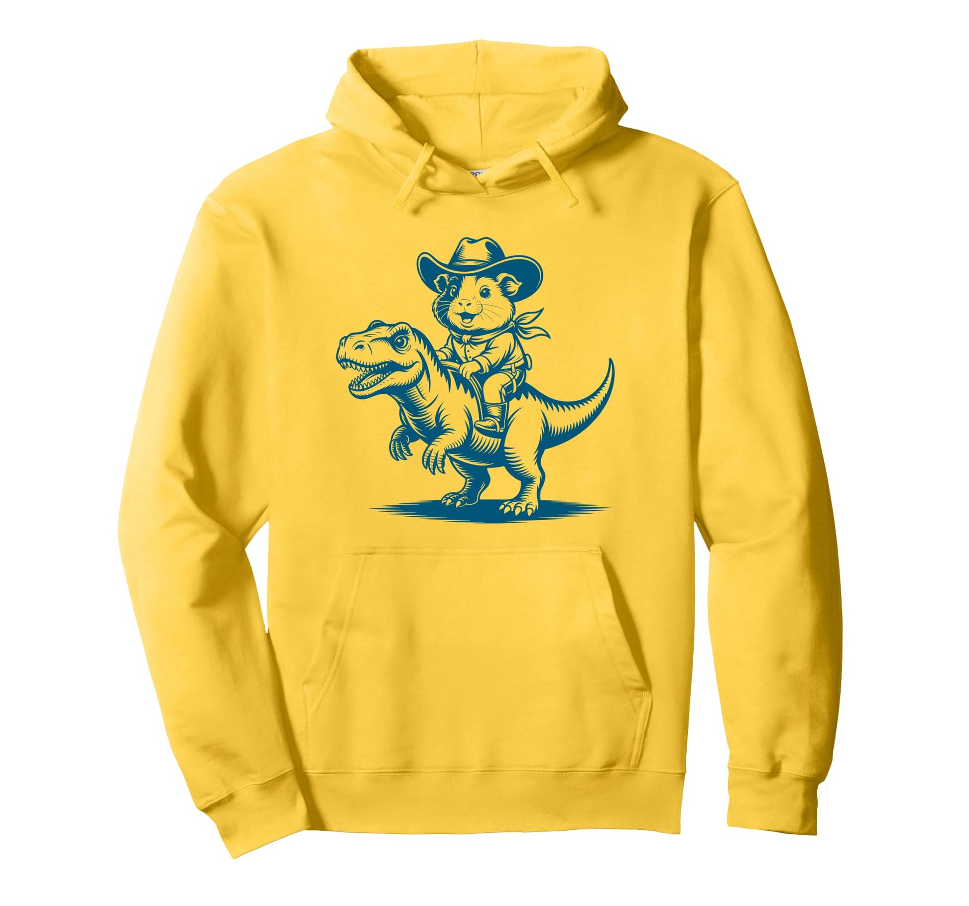 Guinea Pig Cowboy Dinosaur Accessoires Hoodie - Unique Graphic Unisex - T-Shirt, Sweatshirt, Hoodie