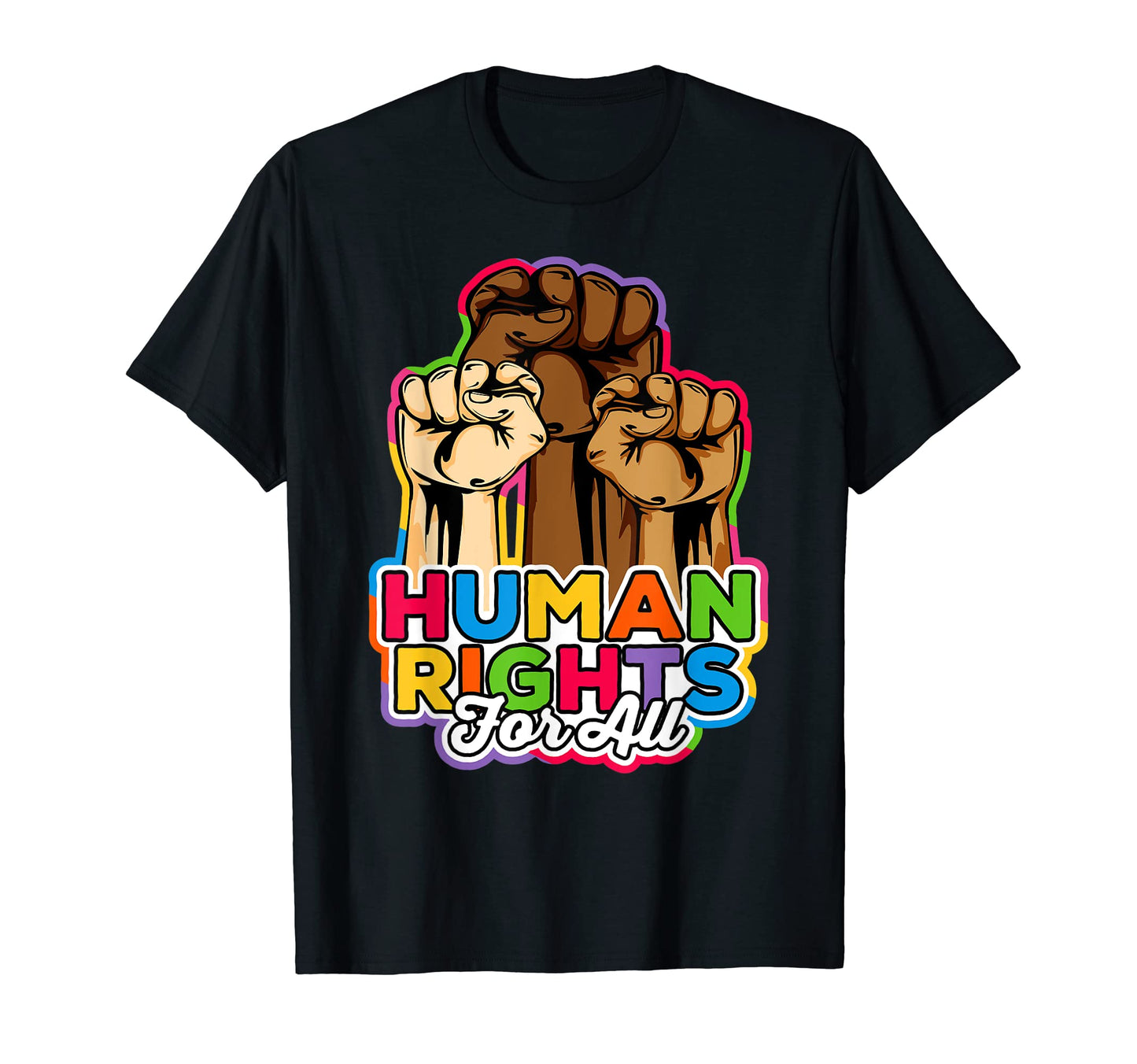 Human Rights All Peace Love T-Shirt - Aesthetic Graphic for Adults - T-Shirt, Sweatshirt, Hoodie
