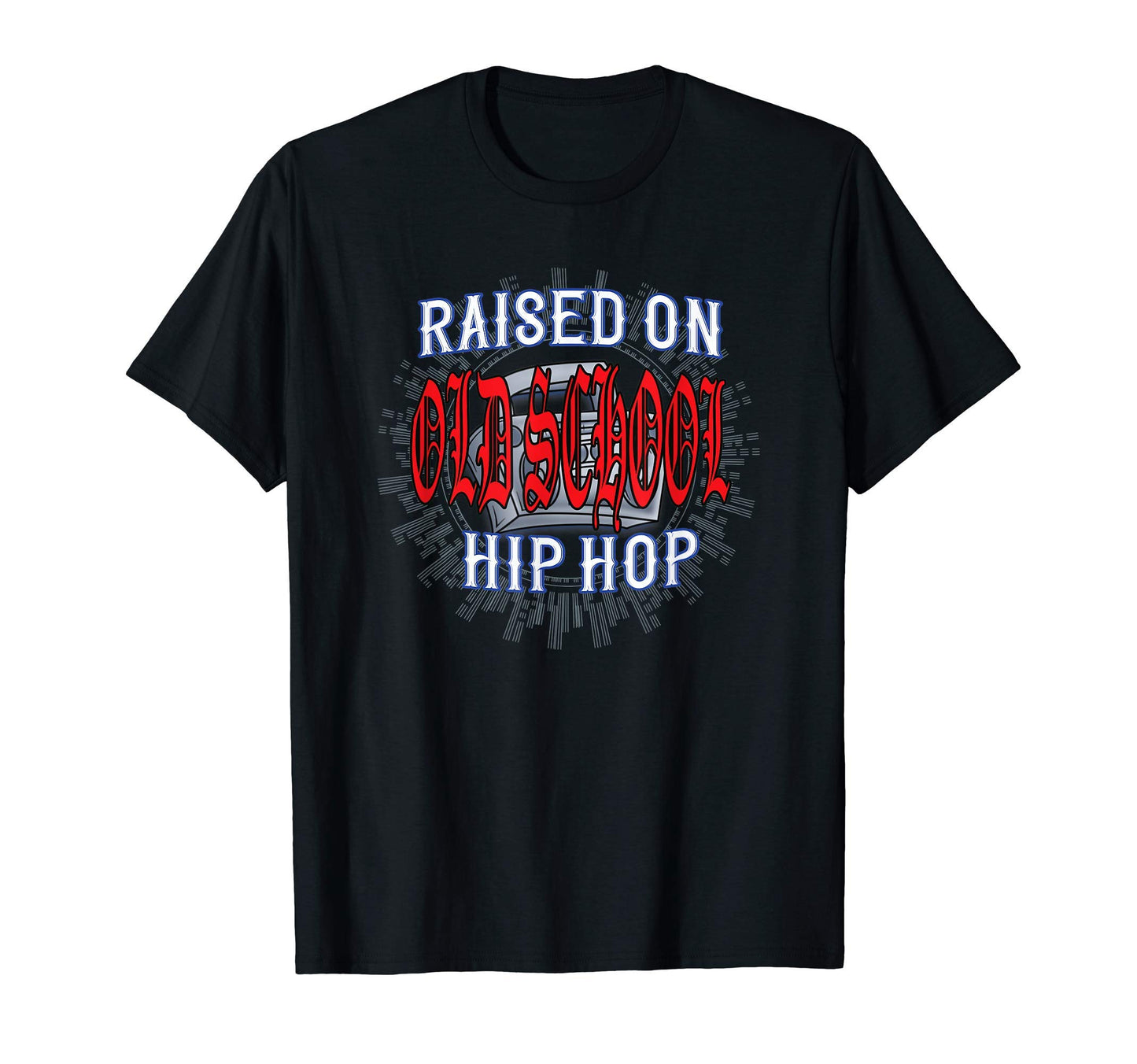 Boombox Ghetto Blaster Rap R B Old T-Shirt - Fun Novelty Design Unisex - T-Shirt, Sweatshirt, Hoodie