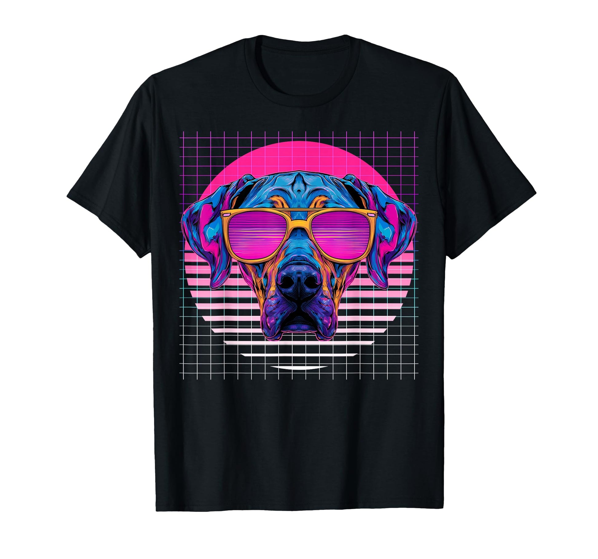 Rhodesian Ridgeback Sunglasses Dog T-Shirt - Minimalist Print Men Women - T-Shirt, Sweatshirt, Hoodie