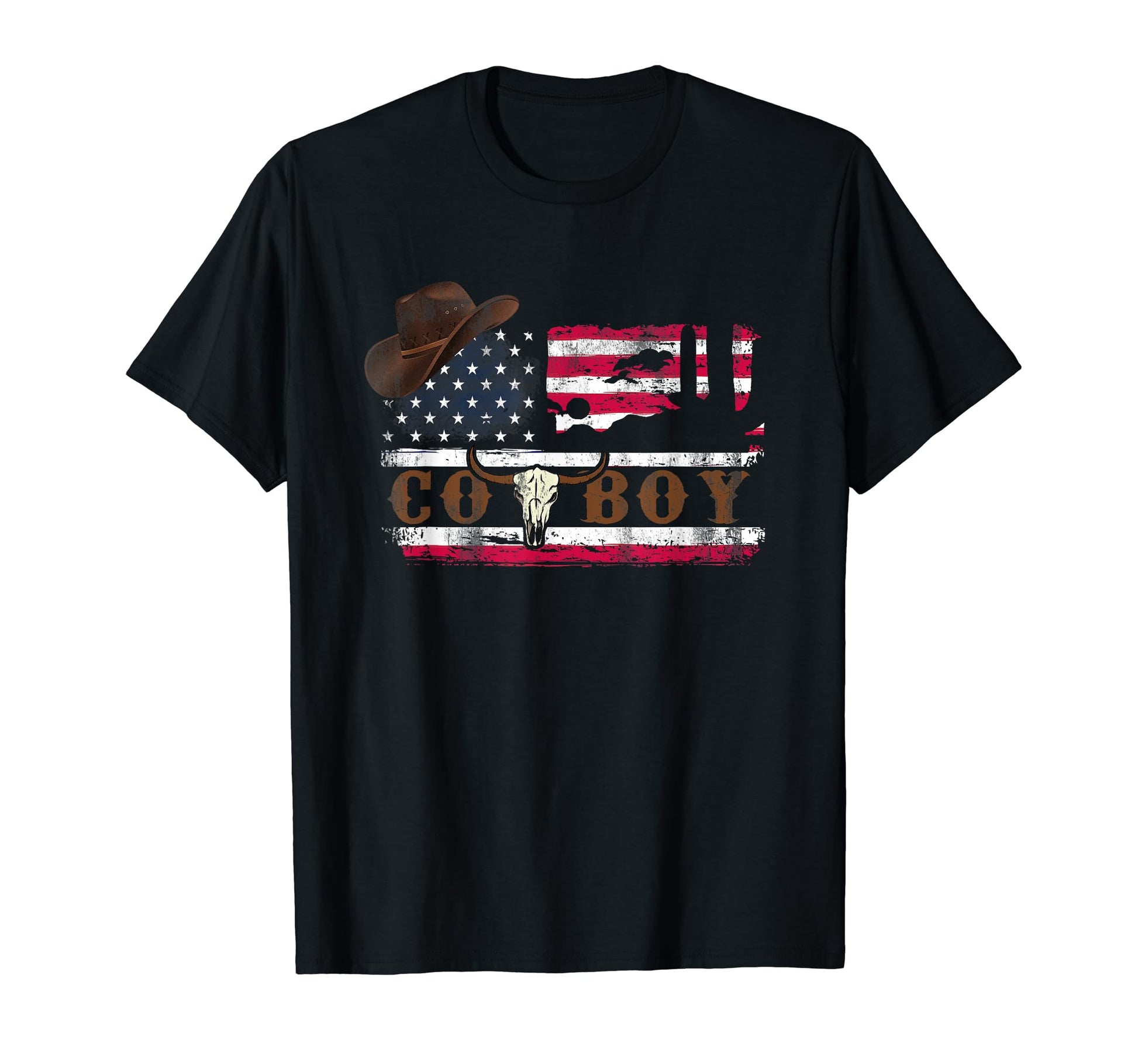 Western Country Rodeo Southern Cowboy T-Shirt - Minimalist Print Unisex - T-Shirt, Sweatshirt, Hoodie