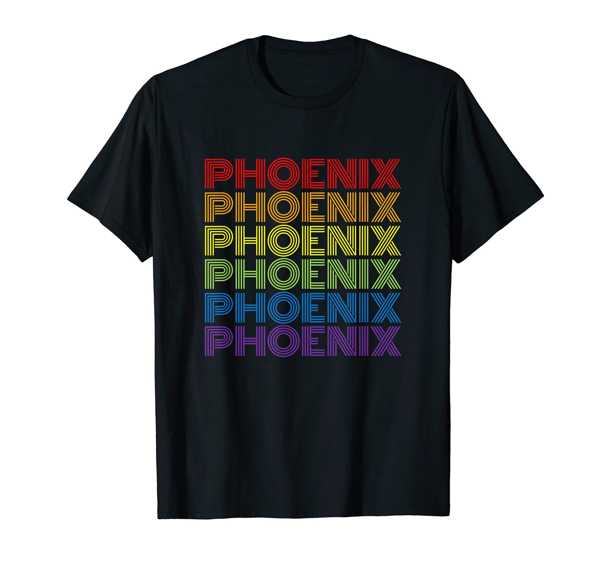 Phoenix Rainbow T-Shirt - Aesthetic Graphic for Adults - T-Shirt, Sweatshirt, Hoodie