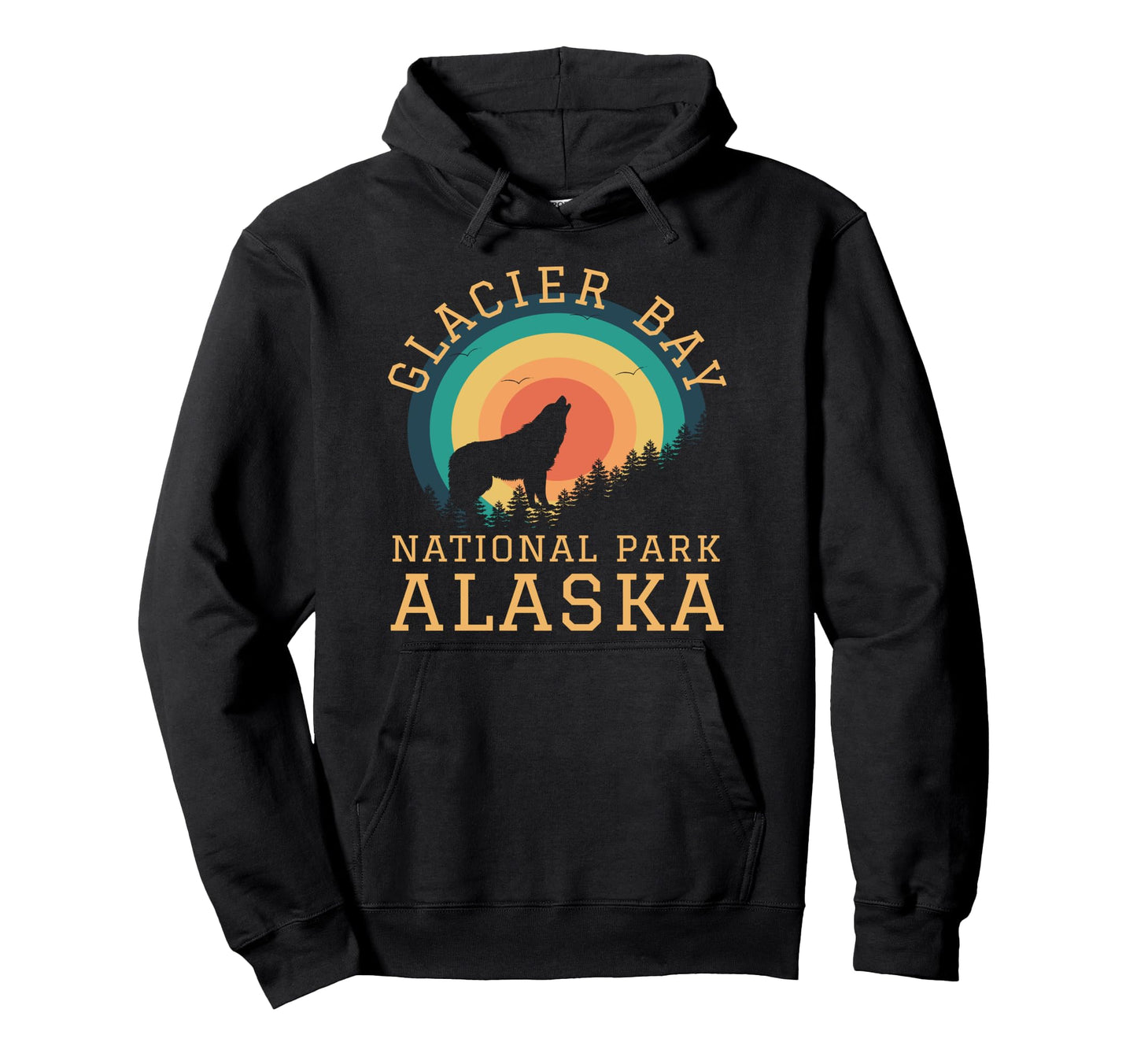 Glacier Bay National Park Alaska T-Shirt - Casual Everyday Wear Men Women - T-Shirt, Sweatshirt, Hoodie