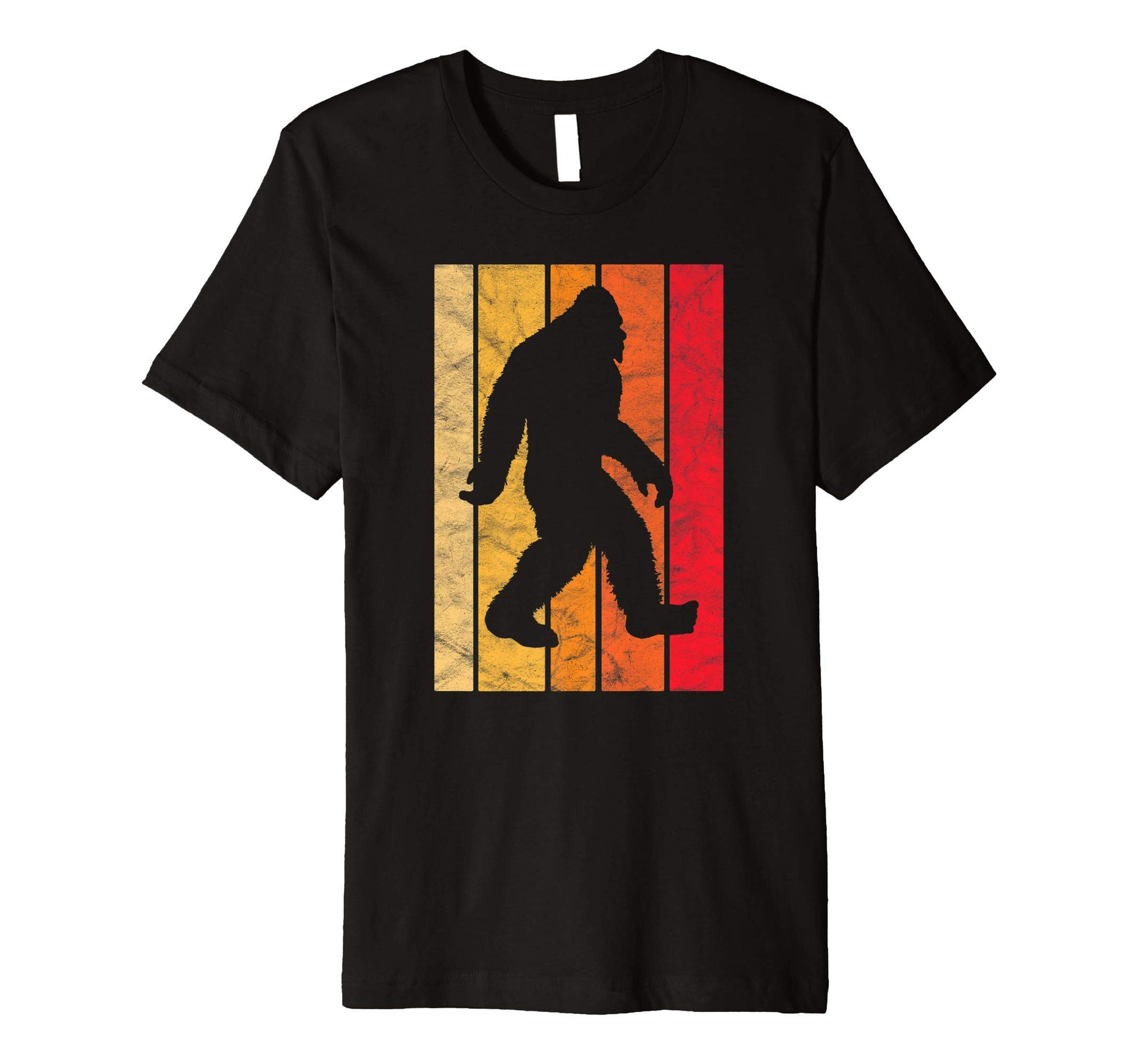 Bigfoot 80S Rainbow Eighties T-Shirt - Casual Everyday Wear Unisex - T-Shirt, Sweatshirt, Hoodie