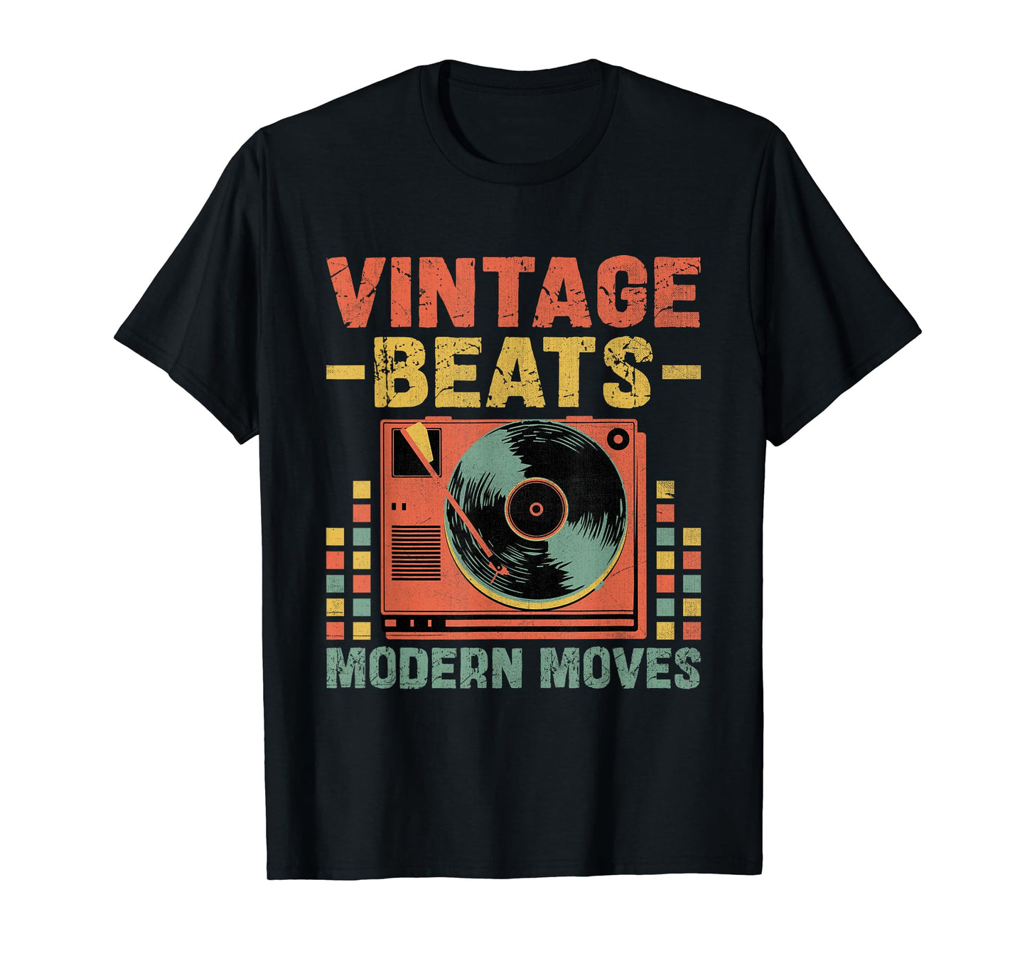 Funny Old School Dj Equipment Table T-Shirt - Casual Everyday Wear Unisex - T-Shirt, Sweatshirt, Hoodie