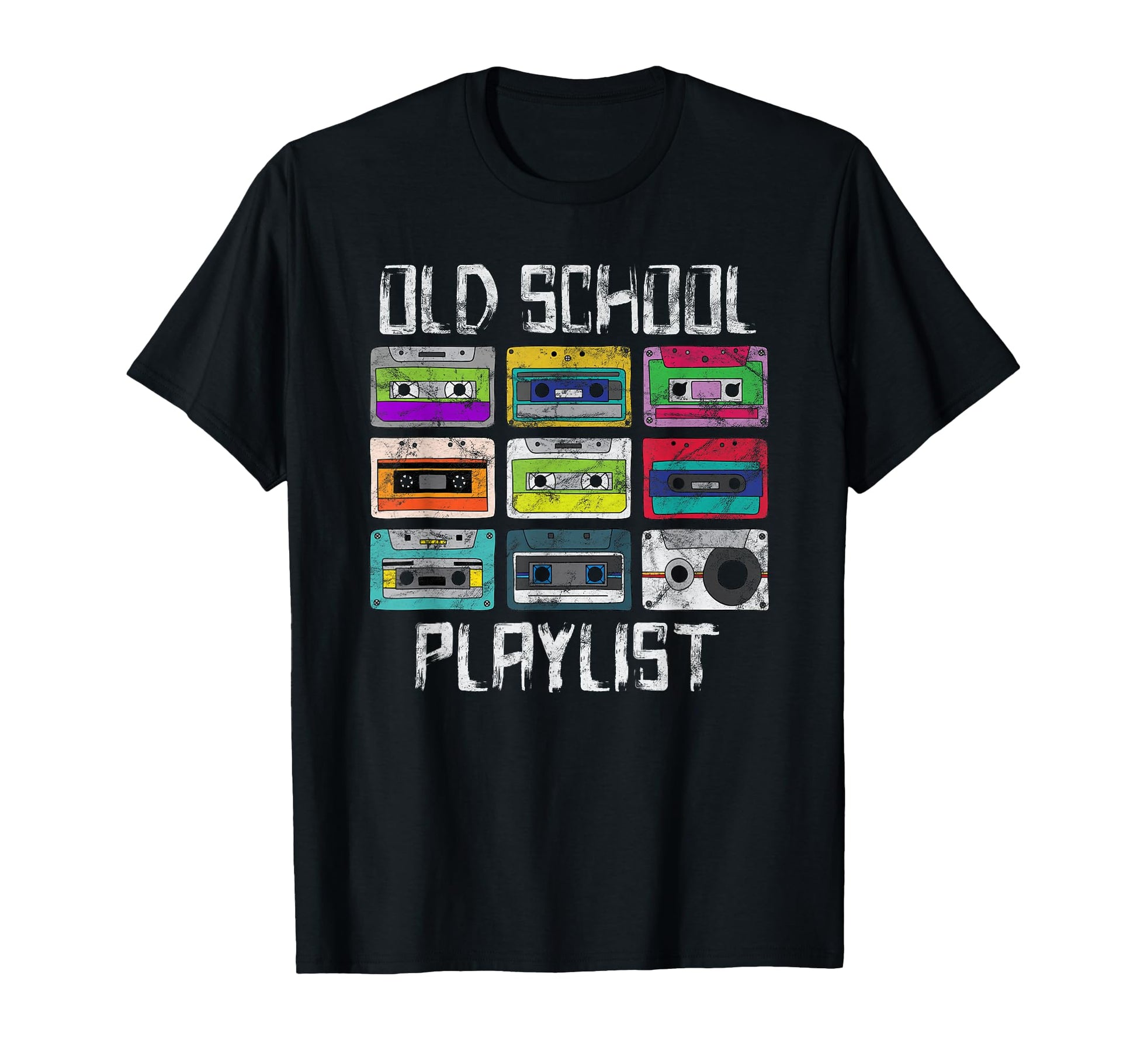Cassette Tape Music 80S Playlist T-Shirt - Streetwear Style Men Women - T-Shirt, Sweatshirt, Hoodie