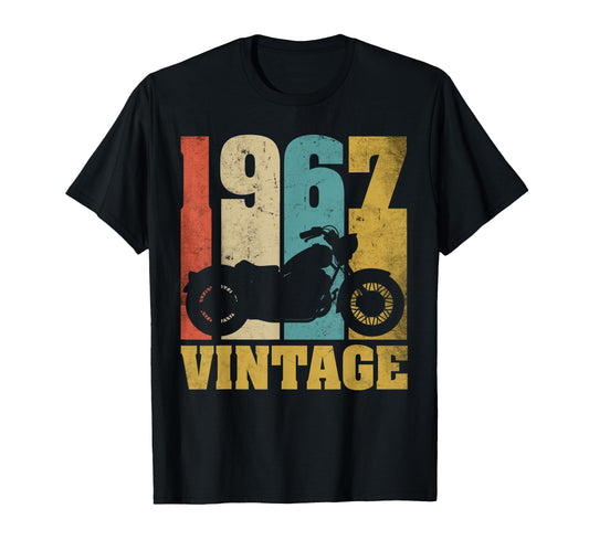 58Th Birthday Biker 58 Years Dad T-Shirt - Casual Everyday Wear Unisex - T-Shirt, Sweatshirt, Hoodie