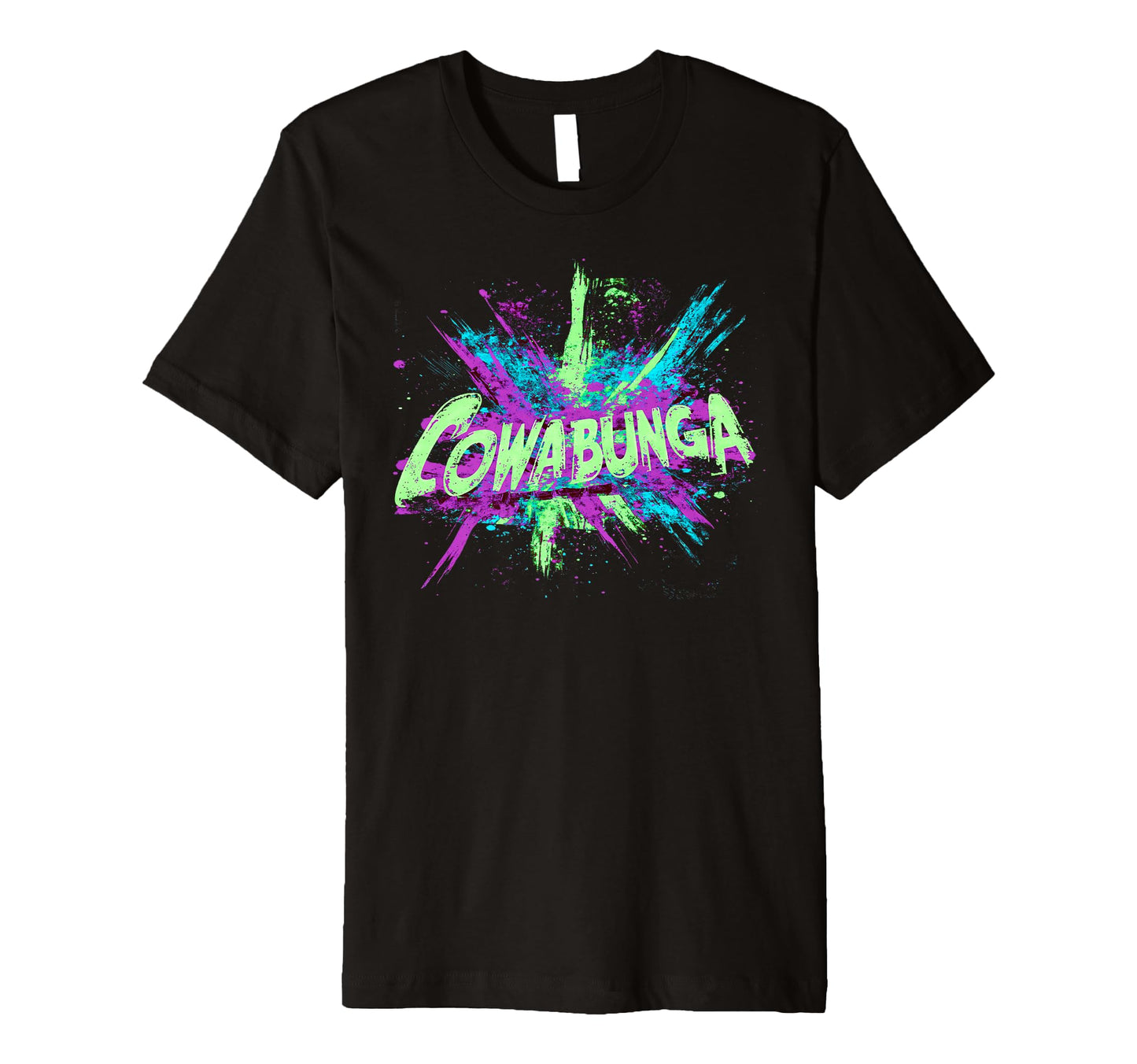 Cowabunga 80S 90S Nostalgia Slang Grunge T-Shirt - Streetwear Style Unisex - T-Shirt, Sweatshirt, Hoodie