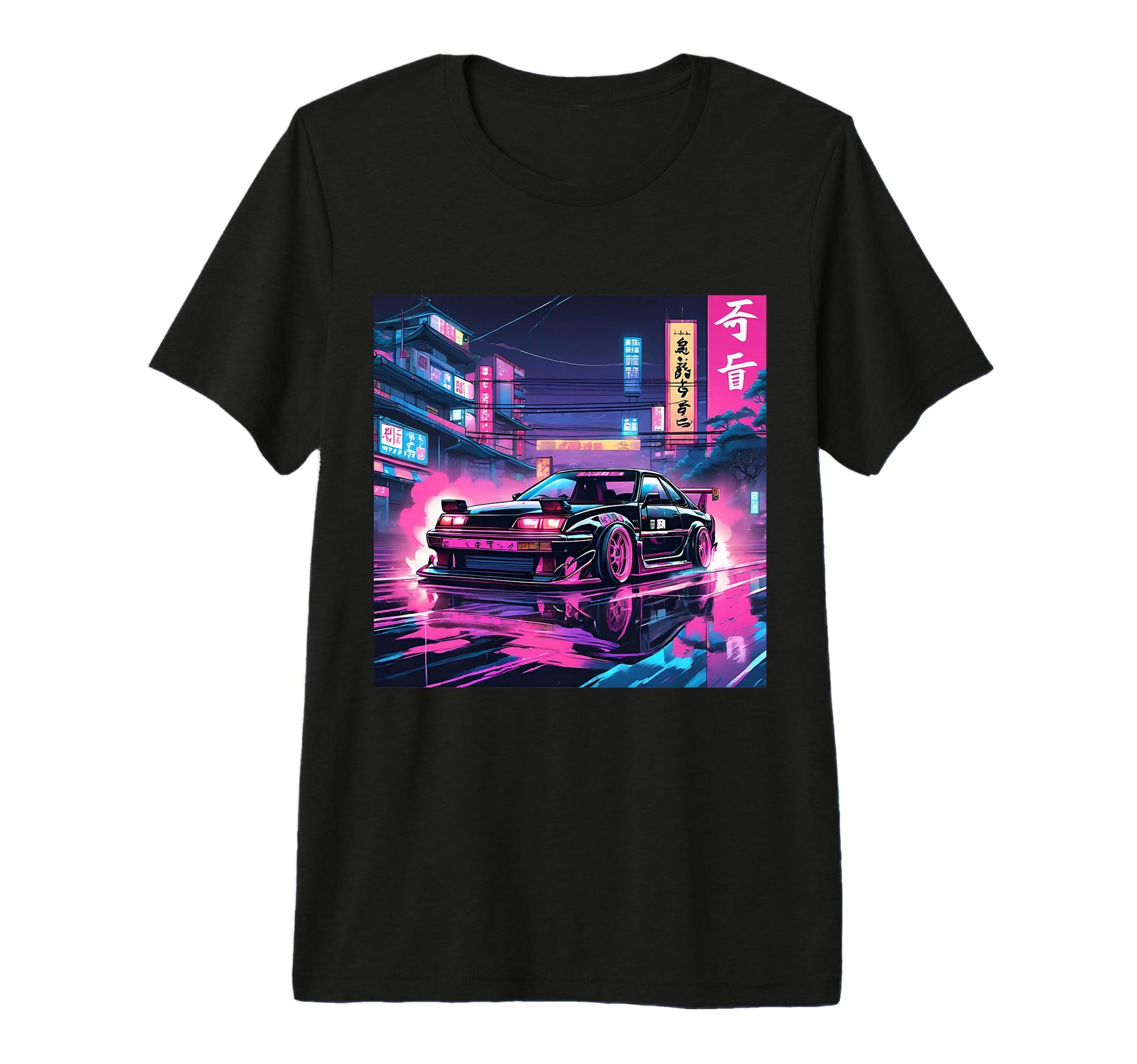 Mens Vaporwave Aesthetic Jdm Drift T-Shirt - Aesthetic Graphic Men Women - T-Shirt, Sweatshirt, Hoodie