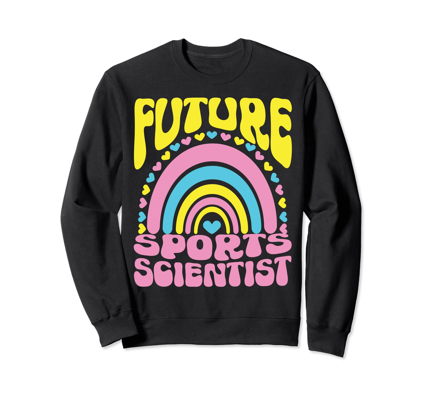 Future Sports Scientist Bright Sweatshirt - Custom Art Print for Adults - T-Shirt, Sweatshirt, Hoodie