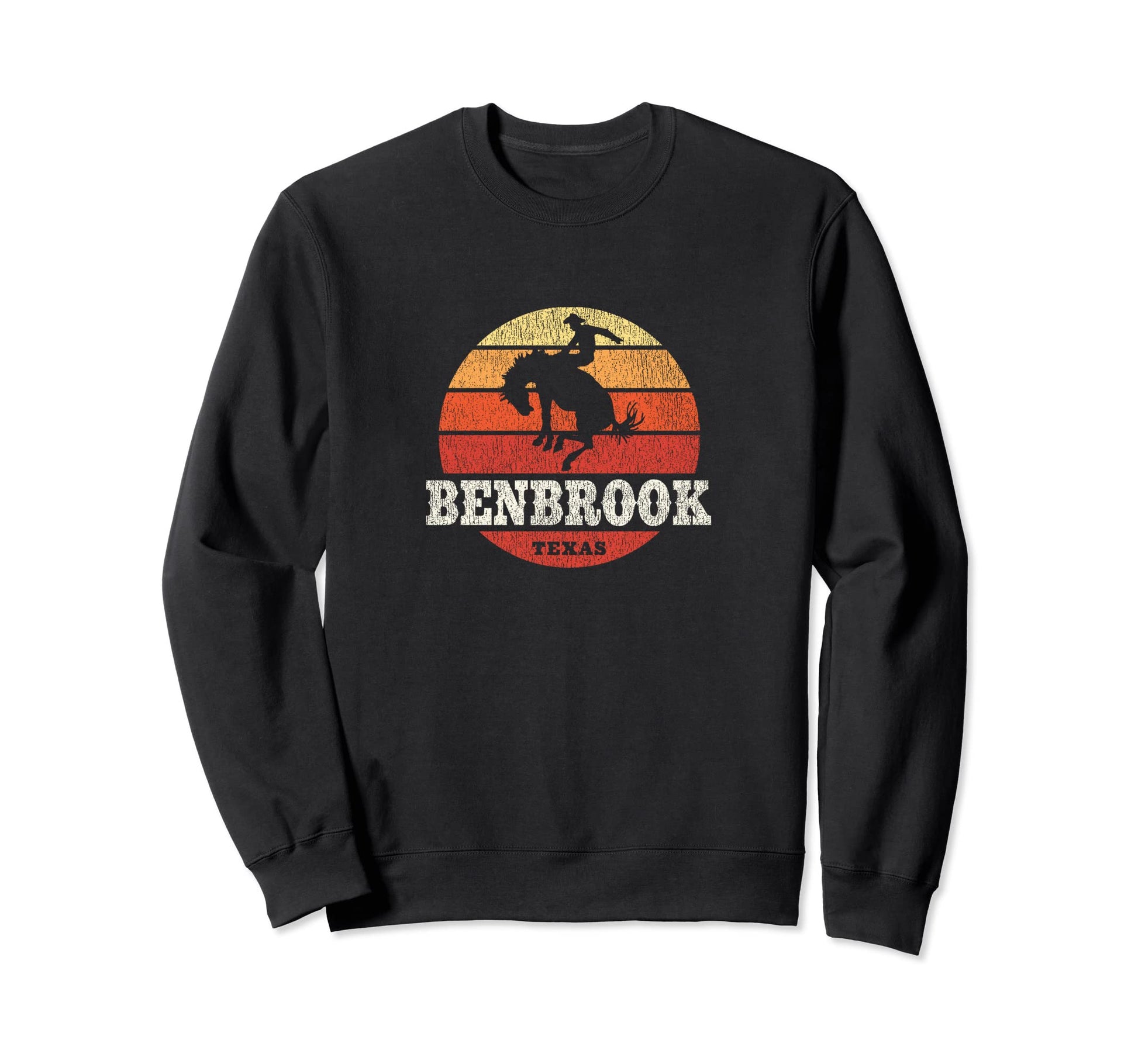 Benbrook Tx Country Western Sweatshirt - Graphic Print Unisex - T-Shirt, Sweatshirt, Hoodie