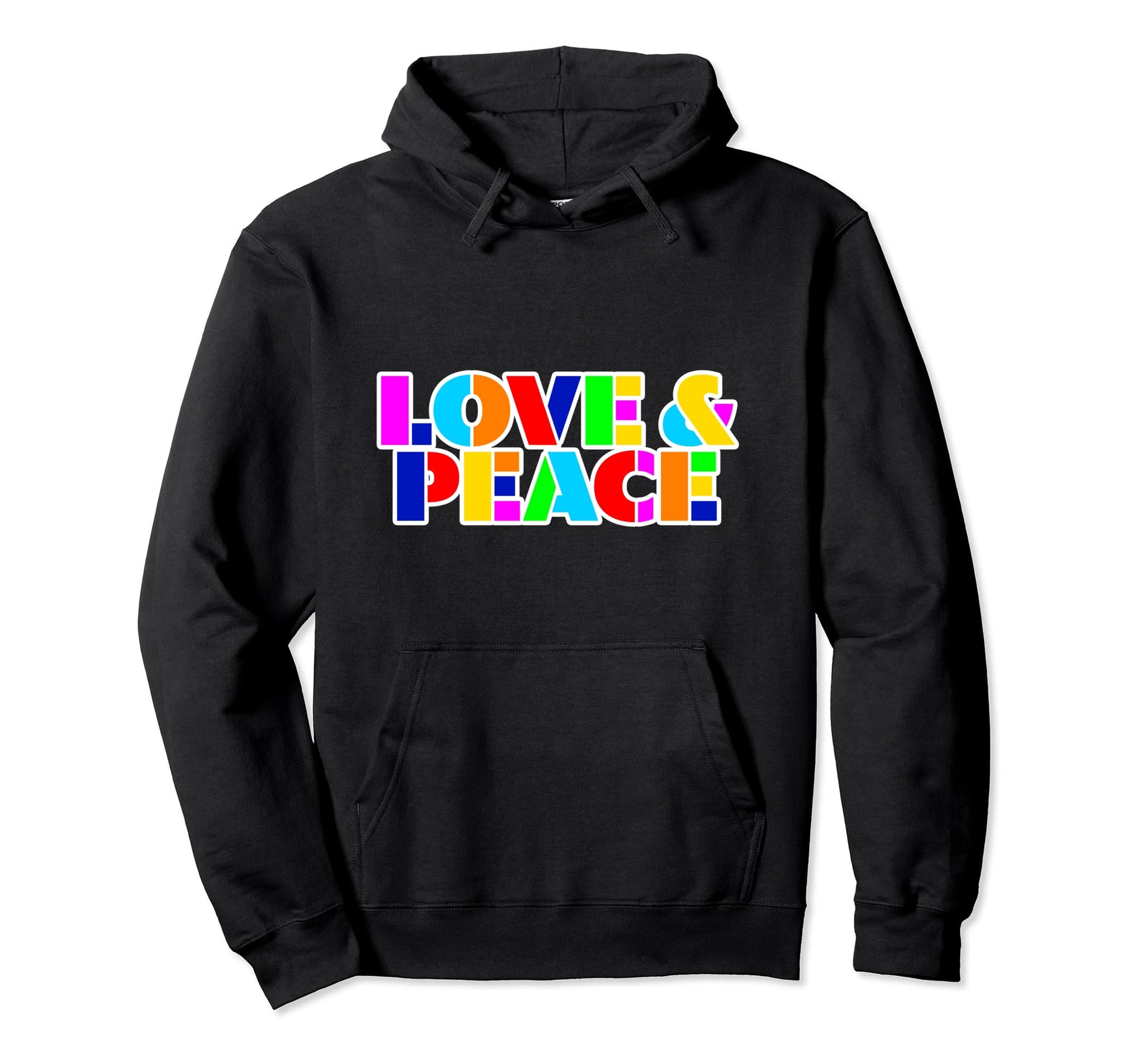 Love Peace Hoodie - Unique Graphic for Adults - T-Shirt, Sweatshirt, Hoodie