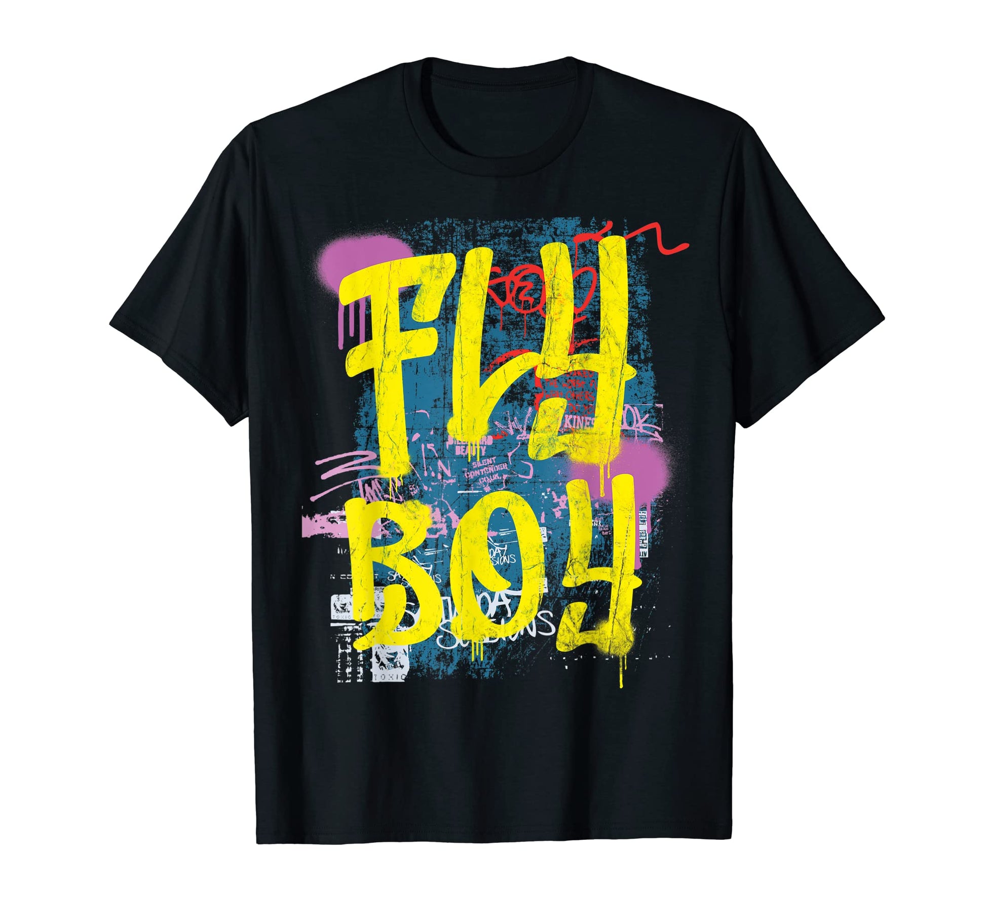 Fly 80S 90S Rap B Old School Hip Hop T-Shirt - Custom Art Print for Adults - T-Shirt, Sweatshirt, Hoodie