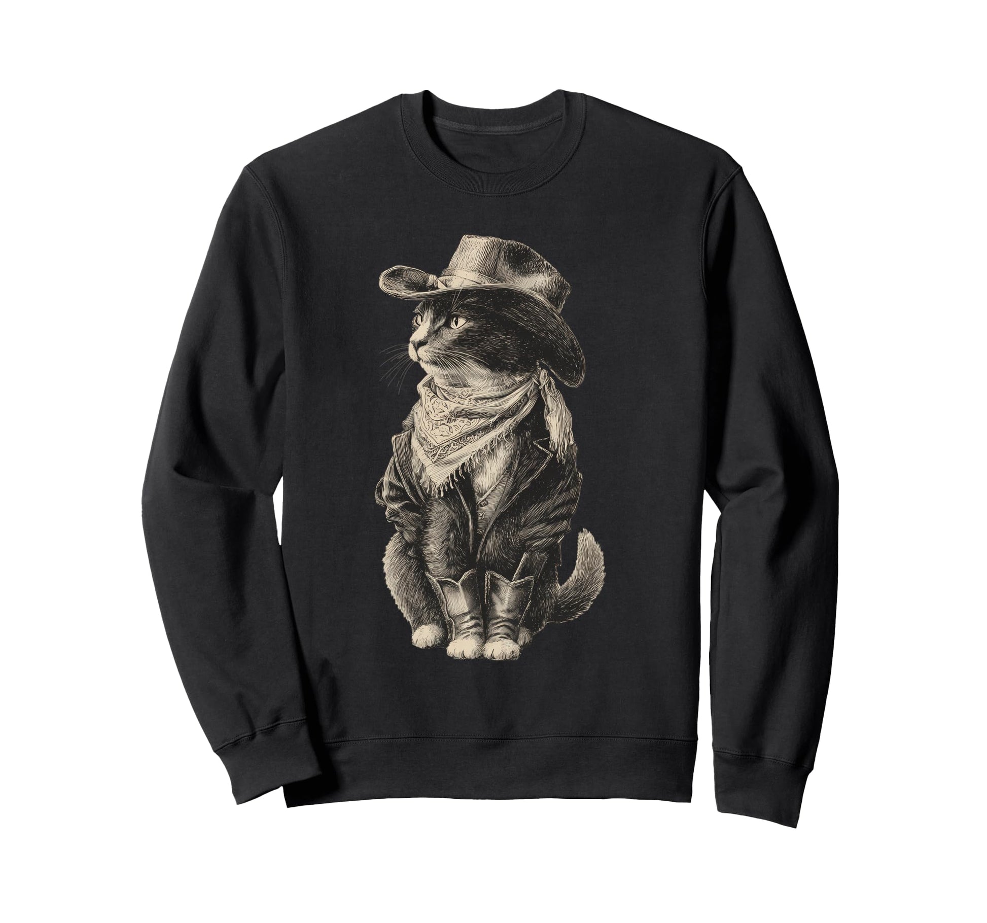 Country Western Cowgirl Funny Sweatshirt - Fun Novelty Design Unisex - T-Shirt, Sweatshirt, Hoodie