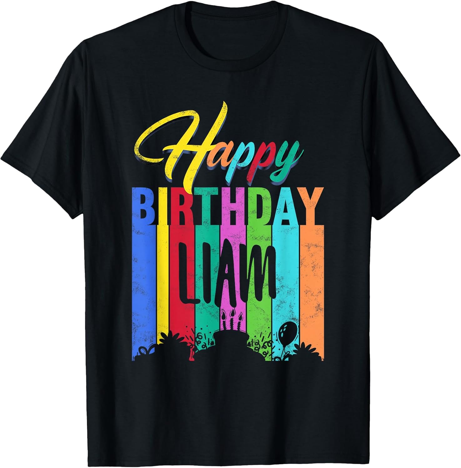 Happy Birthday Liam Apparel for Men Kids - Adult & Kids T-Shirts, Sweatshirts & Hoodies apparel design preview 1
