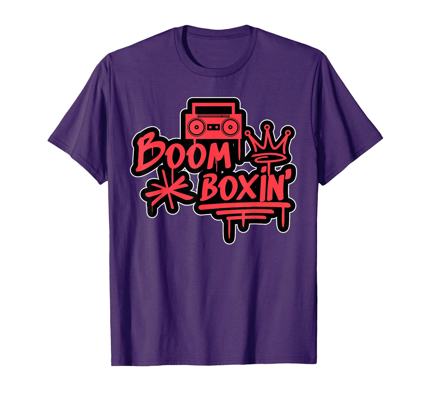 Boomboxin Ghetto Blaster 90S Hip Hop Lovers T-Shirt - Graphic Print Unisex - T-Shirt, Sweatshirt, Hoodie