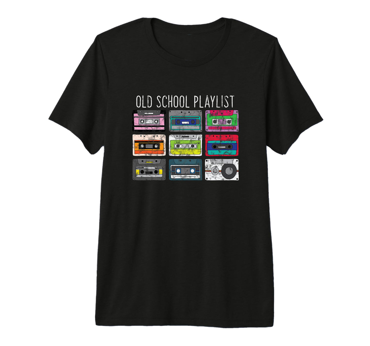 Cassette Tape Music 80S Old School T-Shirt - Streetwear Style for Adults - T-Shirt, Sweatshirt, Hoodie
