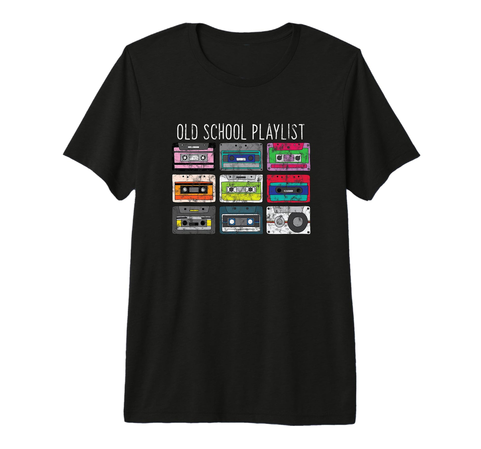 Cassette Tape Music 80S Old School T-Shirt - Streetwear Style for Adults - T-Shirt, Sweatshirt, Hoodie