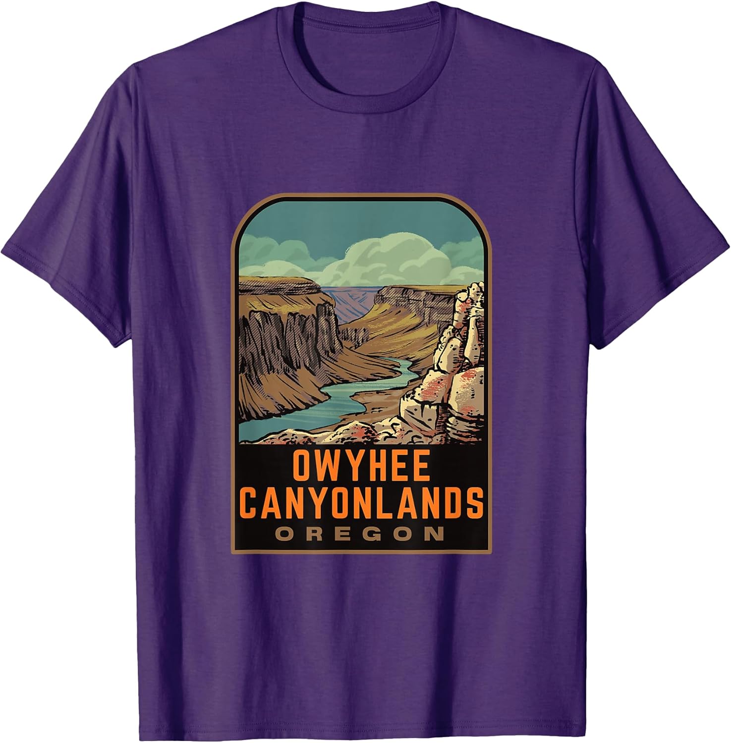 Owyhee Canyonlands OR Merch - Adult & Kids T-Shirts, Sweatshirts & Hoodies apparel design preview 1