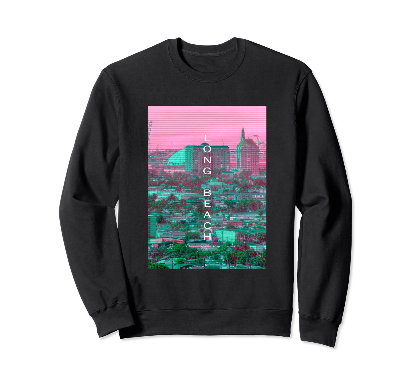 California Vaporwave Aesthetic Sweatshirt - Fun Novelty Design Unisex - T-Shirt, Sweatshirt, Hoodie
