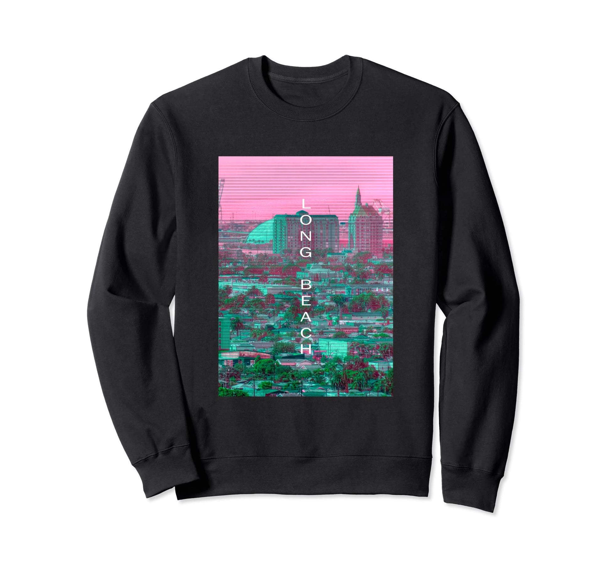California Vaporwave Aesthetic Sweatshirt - Fun Novelty Design Unisex - T-Shirt, Sweatshirt, Hoodie