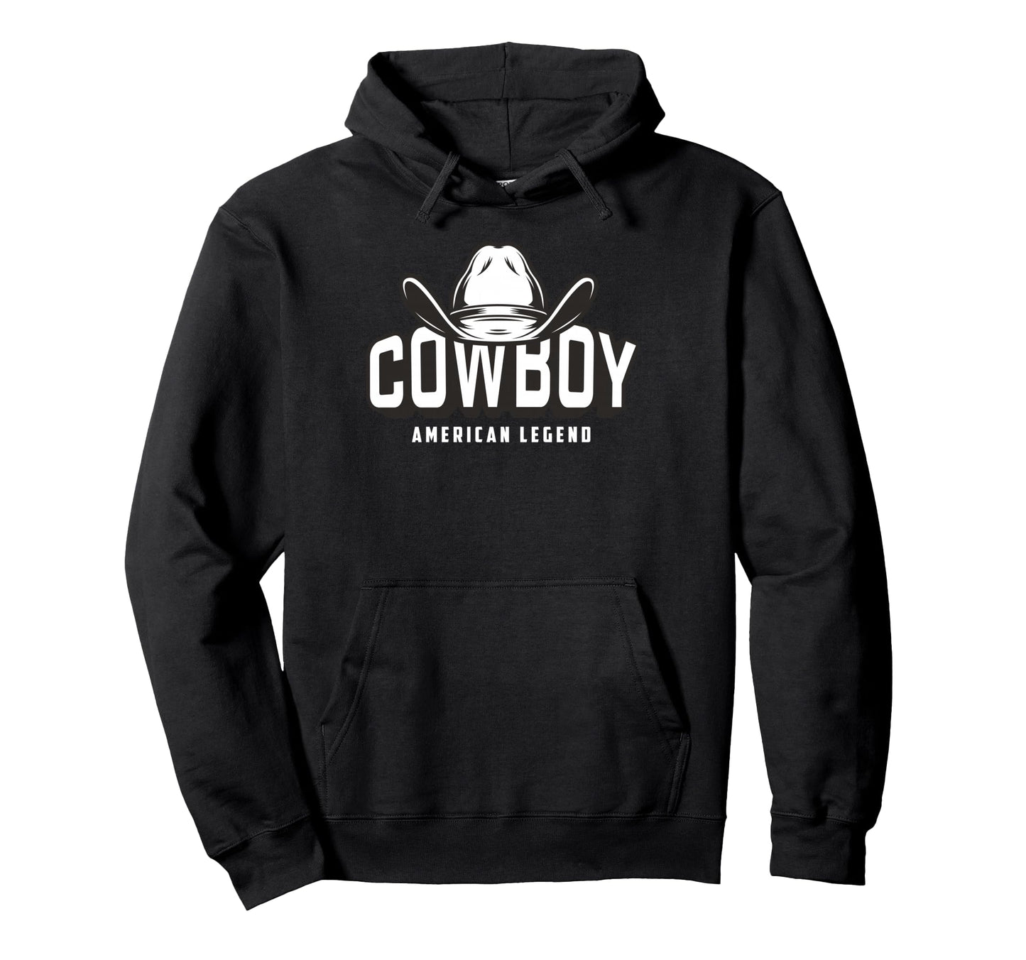 Cowboy Rodeo Western Funny Country Hoodie - Minimalist Print Men Women - T-Shirt, Sweatshirt, Hoodie