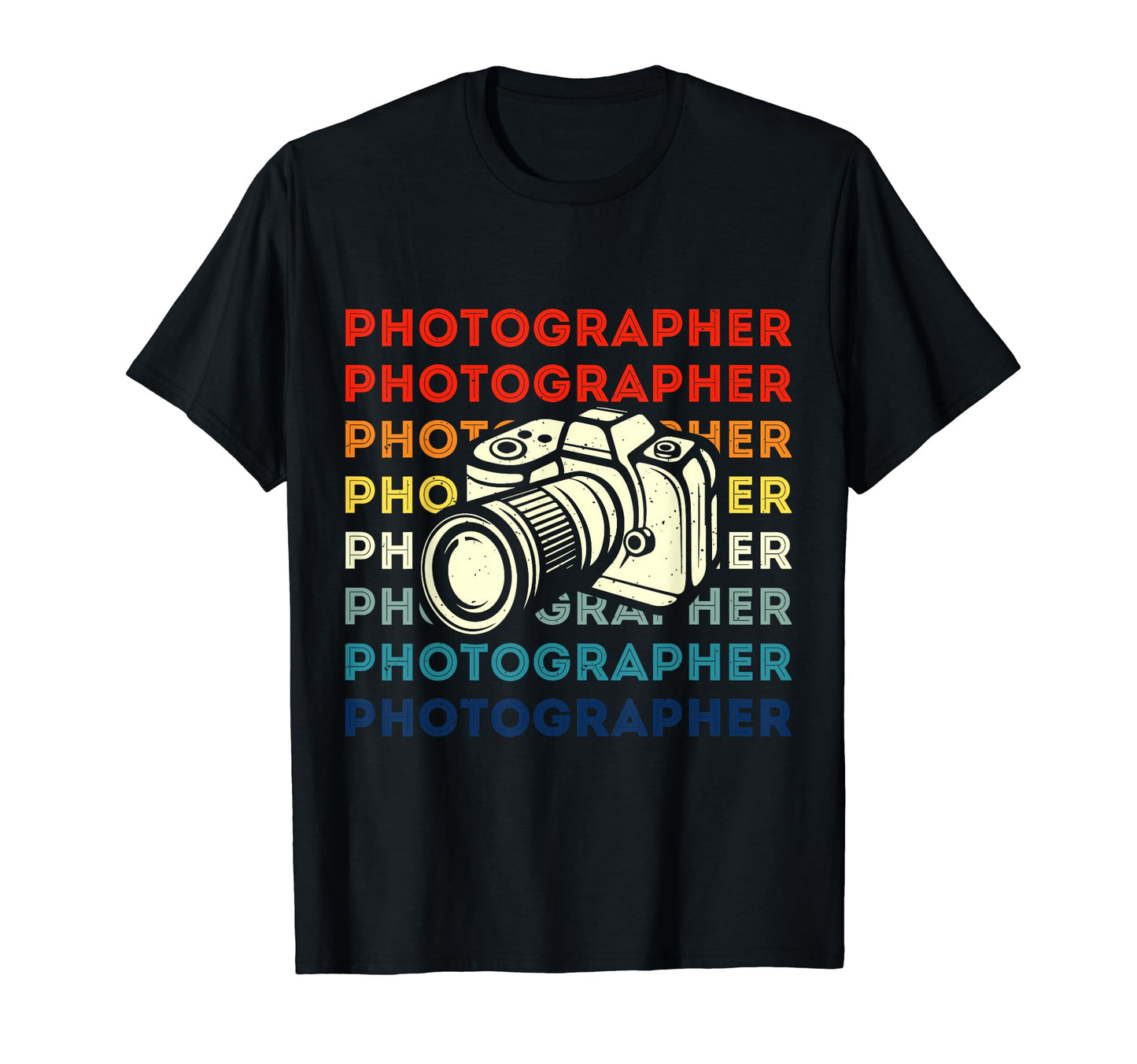 Photographer Photography Camera T-Shirt - Custom Art Print Men Women - T-Shirt, Sweatshirt, Hoodie