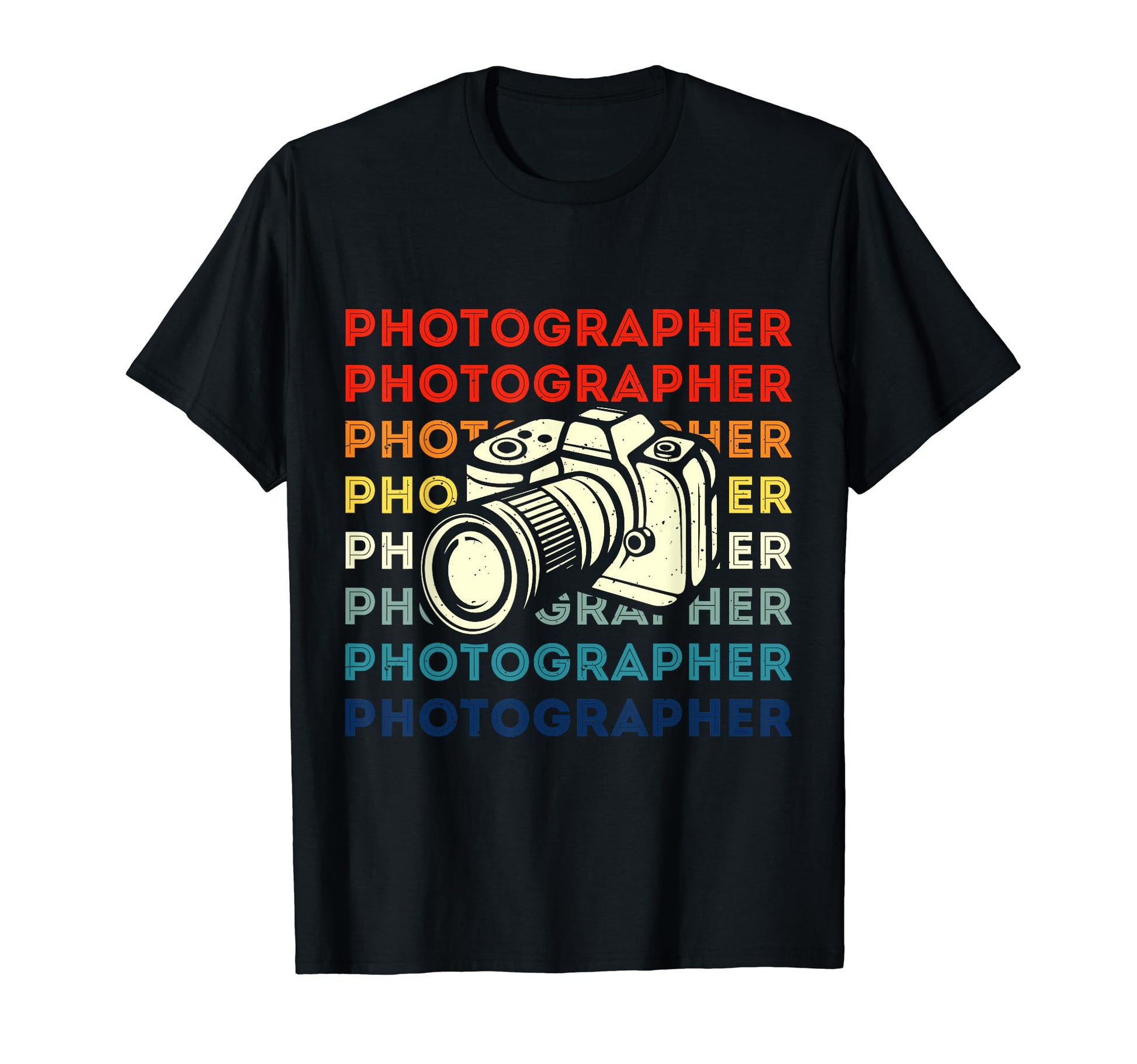 Photographer Photography Camera T-Shirt - Custom Art Print Men Women - T-Shirt, Sweatshirt, Hoodie