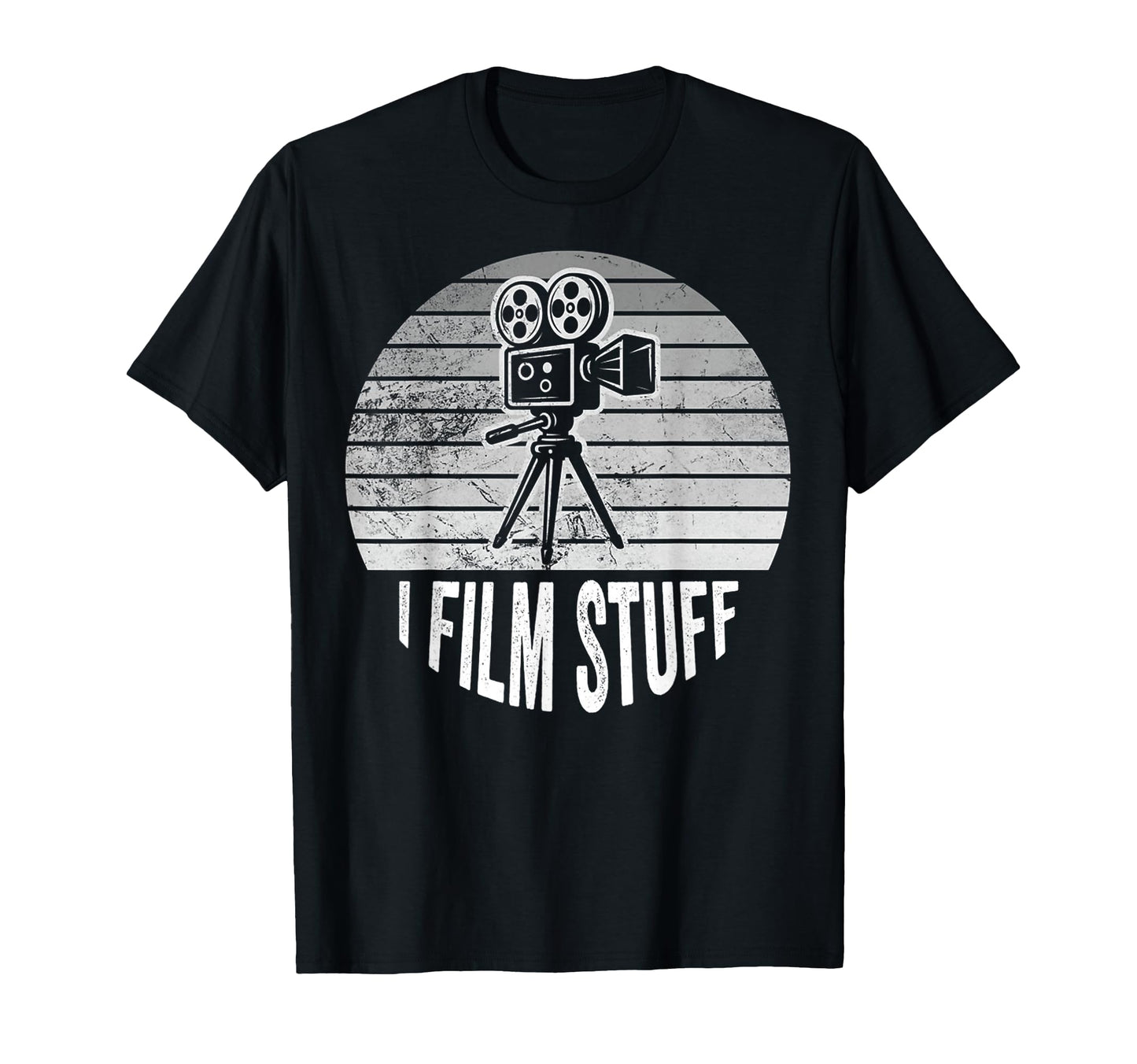 I Film Stuff Movie Camera T-Shirt - Custom Art Print Men Women - T-Shirt, Sweatshirt, Hoodie