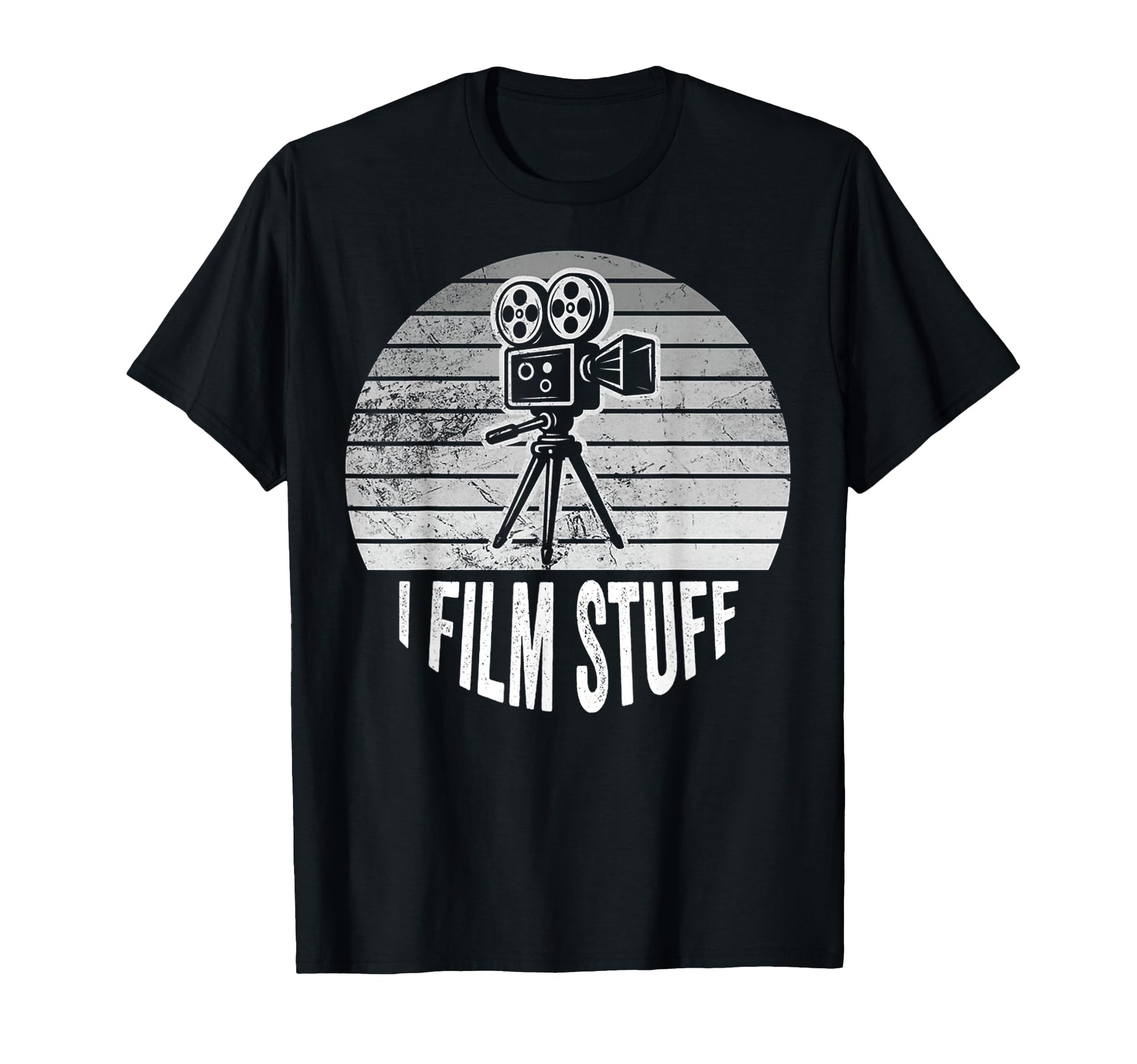 I Film Stuff Movie Camera T-Shirt - Custom Art Print Men Women - T-Shirt, Sweatshirt, Hoodie