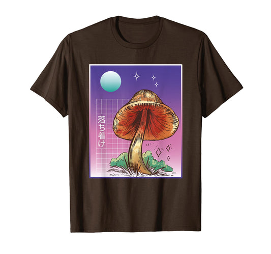 Boho Mushroom Cottagecore Aesthetic T-Shirt - Aesthetic Graphic for Adults - T-Shirt, Sweatshirt, Hoodie