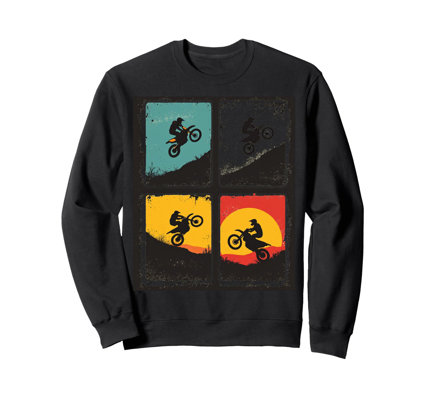 Motorcycle Sweatshirt - Trendy Graphic Unisex - T-Shirt, Sweatshirt, Hoodie